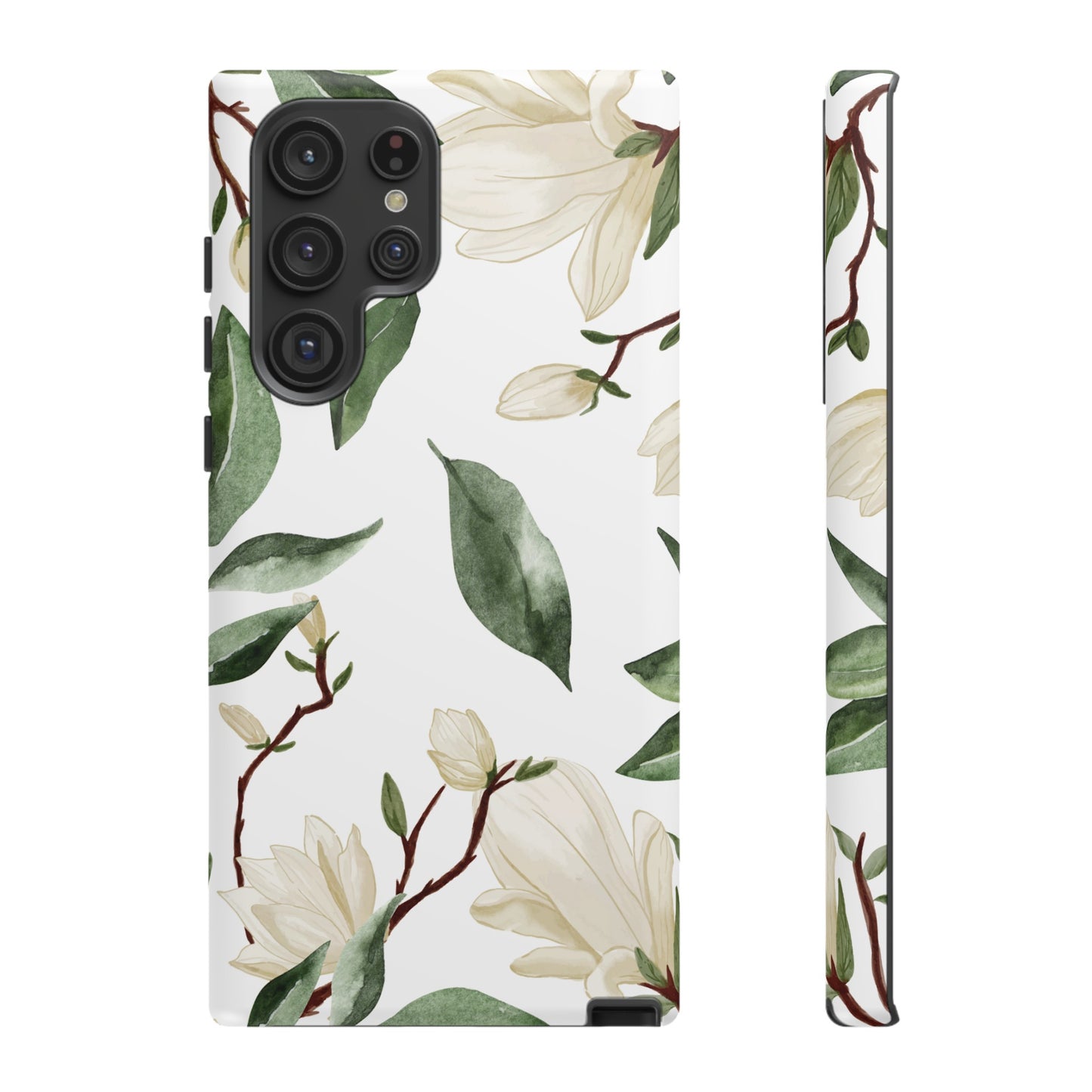 Light Floral Wallpaper Phone Case | iPhone 15 Plus/ Pro, 14, 13, 12| Google Pixel 7, Pro, 5| Samsung Galaxy S23 All Major Phone Models