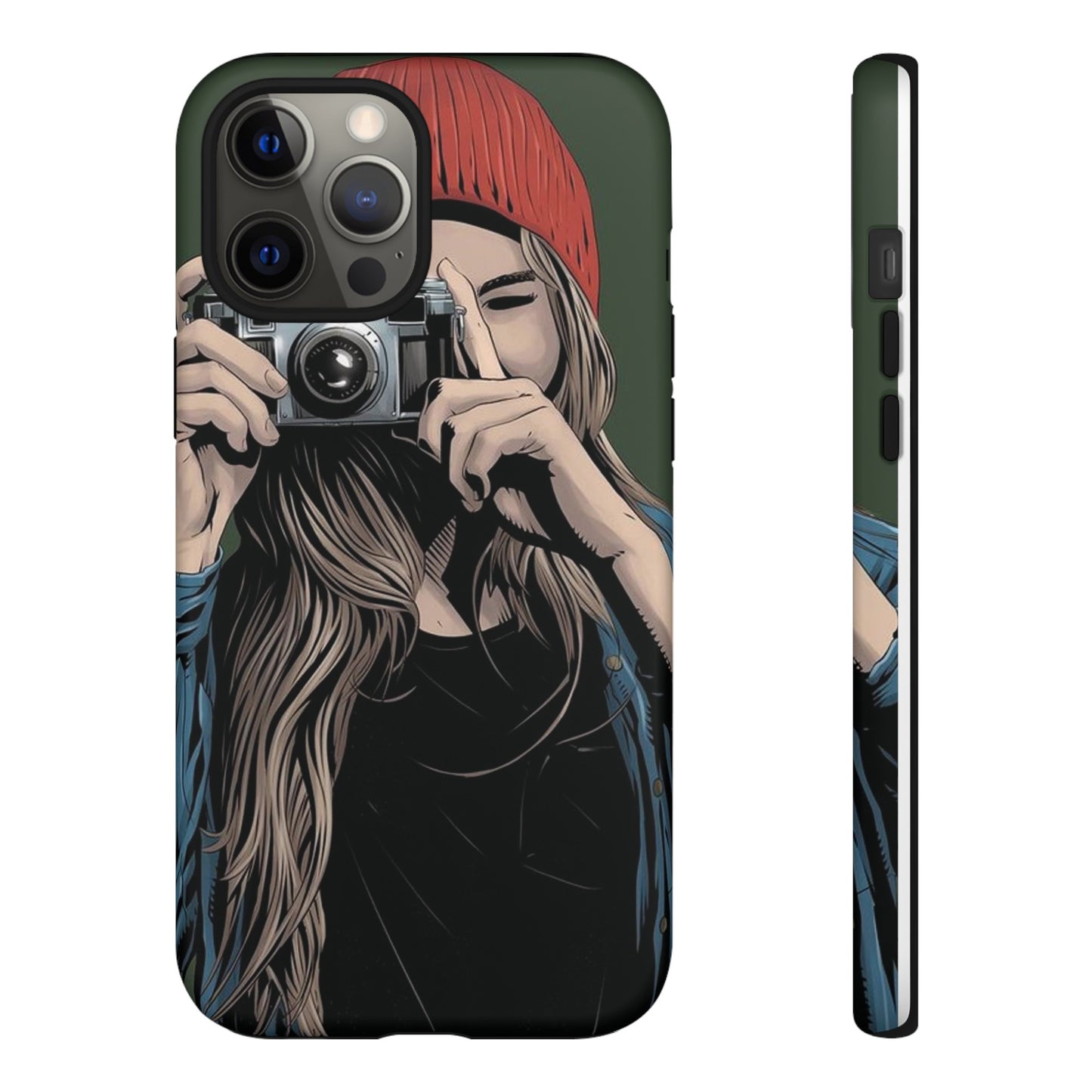 Camera Wallpaper Phone Case | iPhone 15 Plus/ Pro, 14, 13, 12| Google Pixel 7, Pro, 5| Samsung Galaxy S23 All Major Phone Models