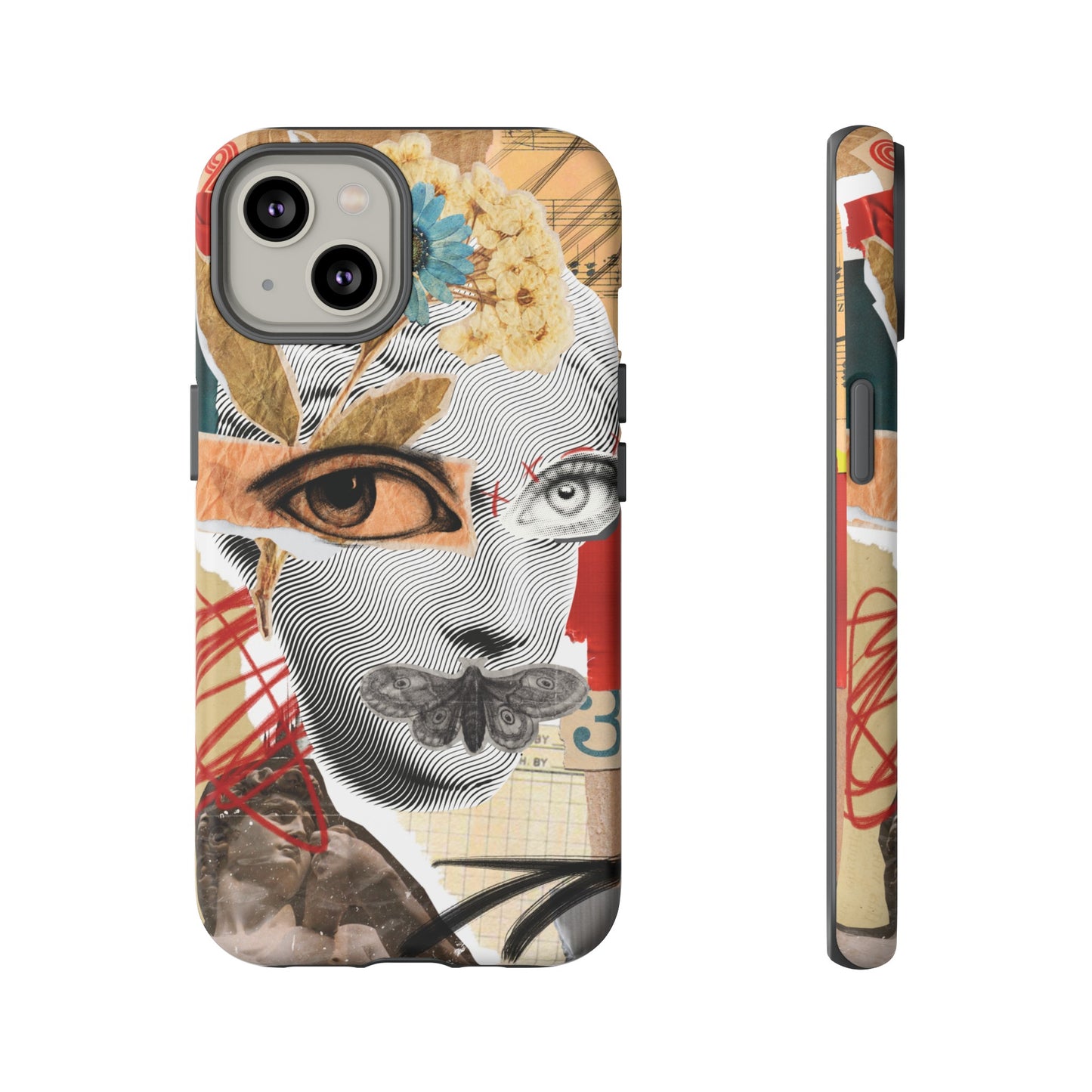 Woman Collage Wallpaper Phone Case | iPhone 15 Plus/ Pro, 14, 13, 12| Google Pixel 7, Pro, 5| Samsung Galaxy S23 All Major Phone Models