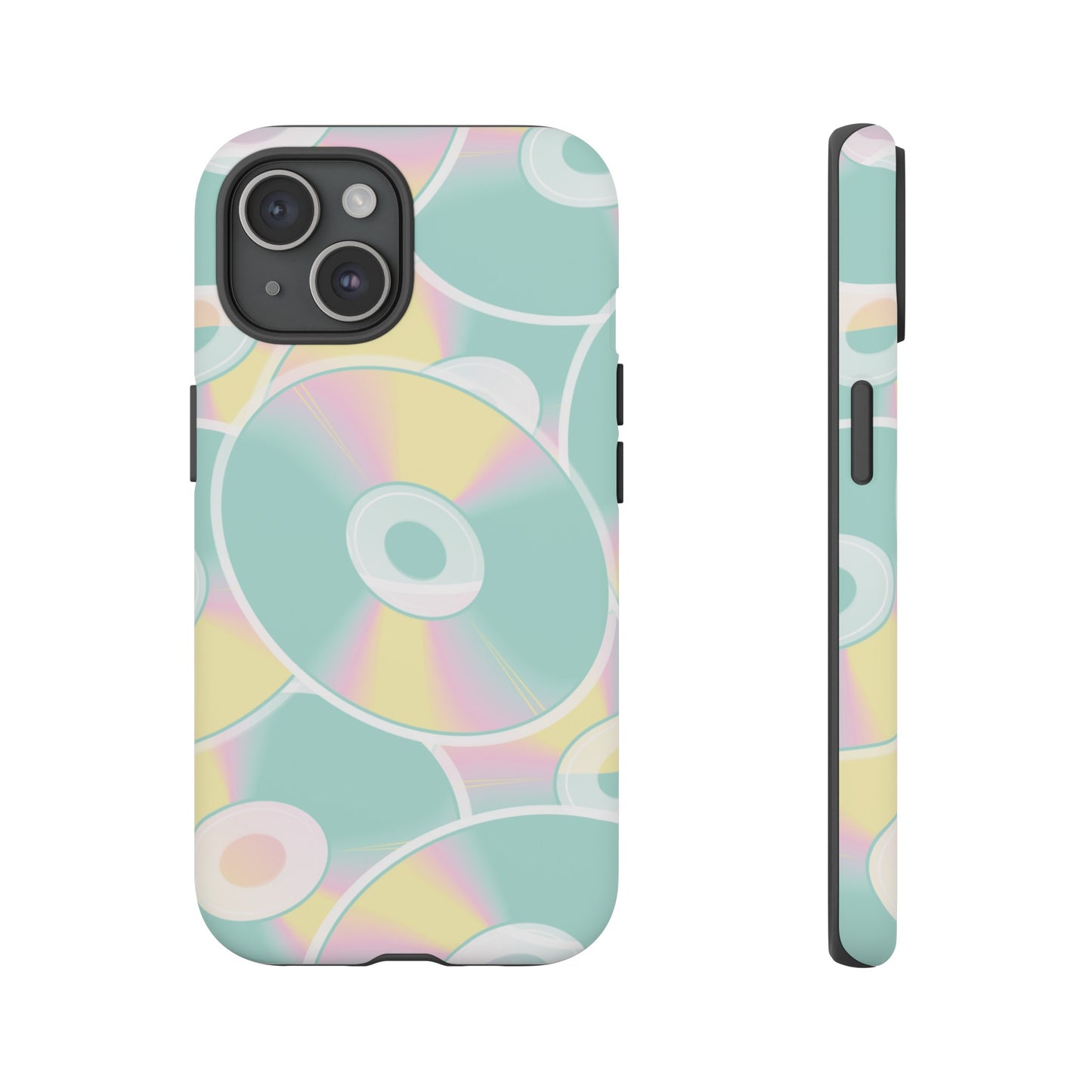 90's CD Wallpaper Phone Case | iPhone 15 Plus/ Pro, 14, 13, 12| Google Pixel 7, Pro, 5| Samsung Galaxy S23 All Major Phone Models