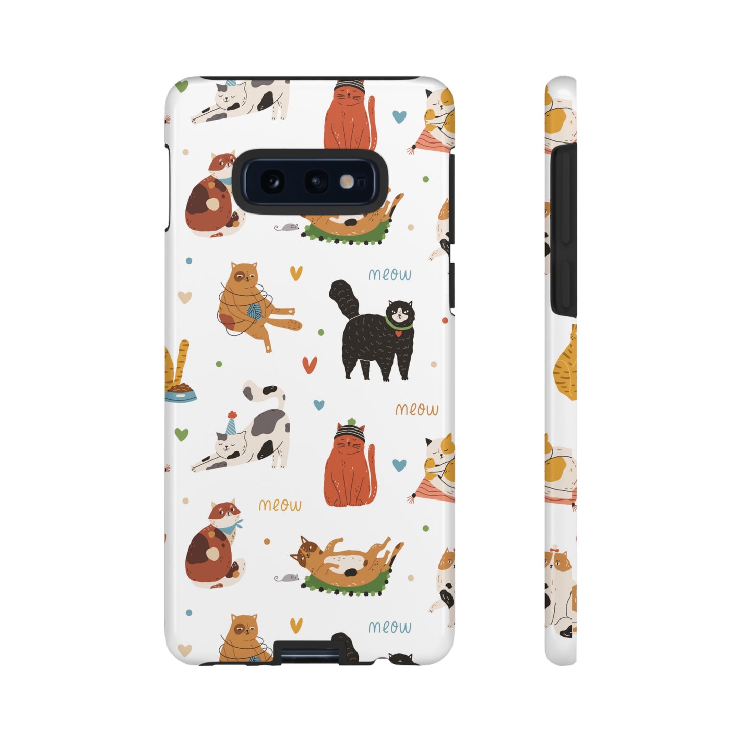 Collage of Cats Wallpaper Phone Case | iPhone 15 Plus/ Pro, 14, 13, 12| Google Pixel 7, Pro, 5| Samsung Galaxy S23 All Major Phone Models