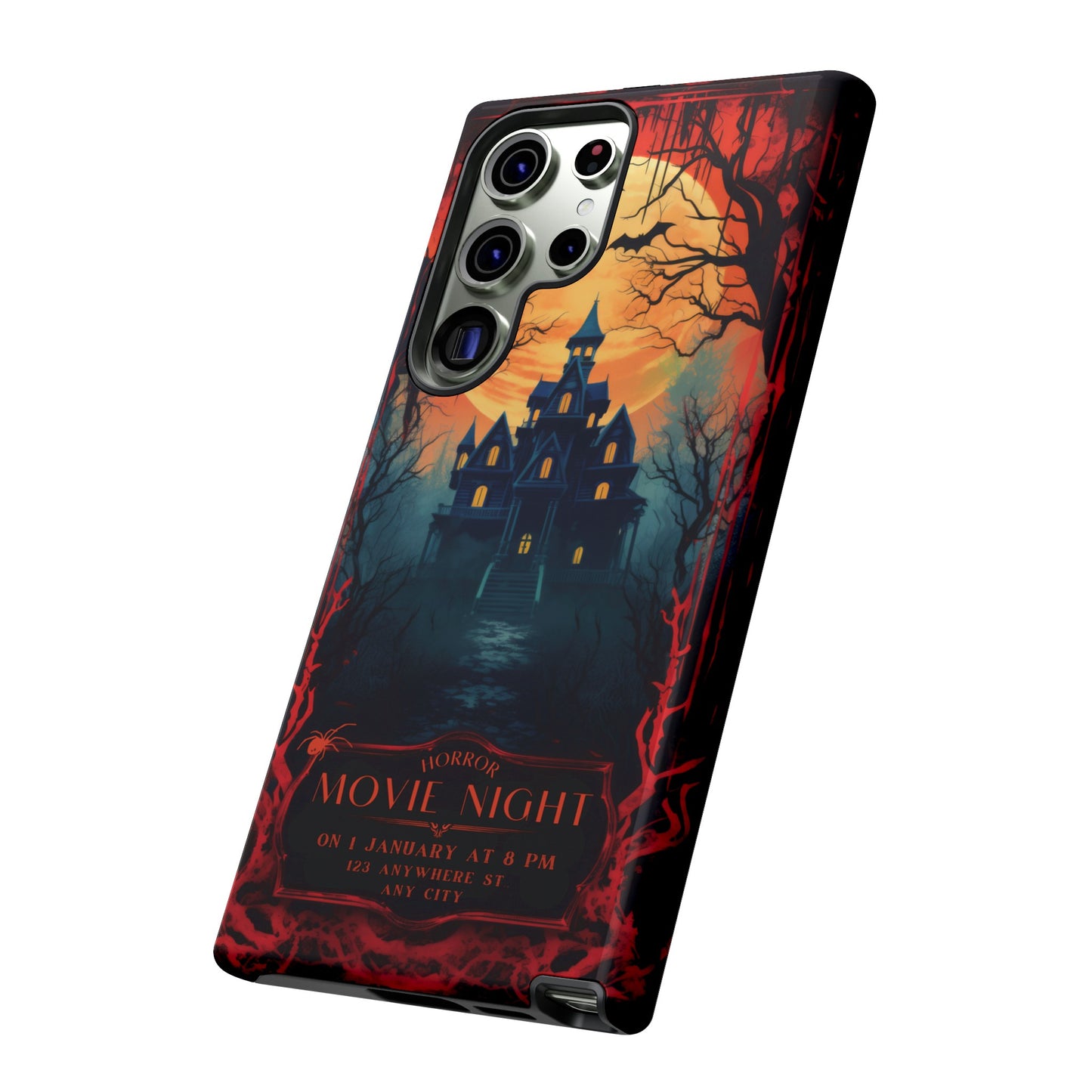 Horror Movie Night Phone Case | iPhone 15 Plus/ Pro, 14, 13, 12| Google Pixel 7, Pro, 5| Samsung Galaxy S23 All Major Phone Models