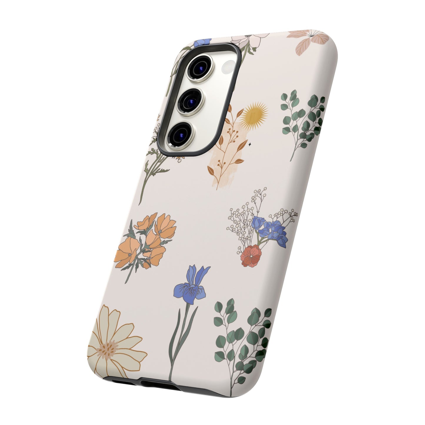 Floral Collage Phone Case | iPhone 15 Plus/ Pro, 14, 13, 12| Google Pixel 7, Pro, 5| Samsung Galaxy S23 All Major Phone Models