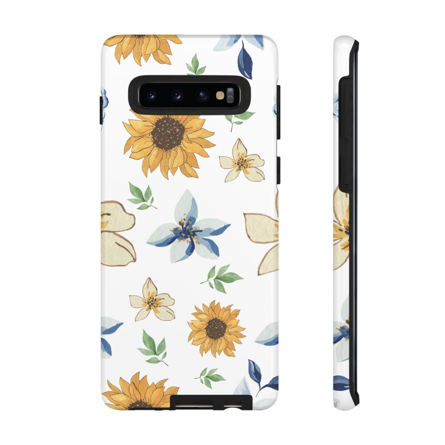 Beautiful Watercolour Flower Wallpaper Phone Case | iPhone 15 Plus/ Pro, 14, 13, 12| Google Pixel 7, Pro, 5| Samsung Galaxy S23 All Major Phone Models