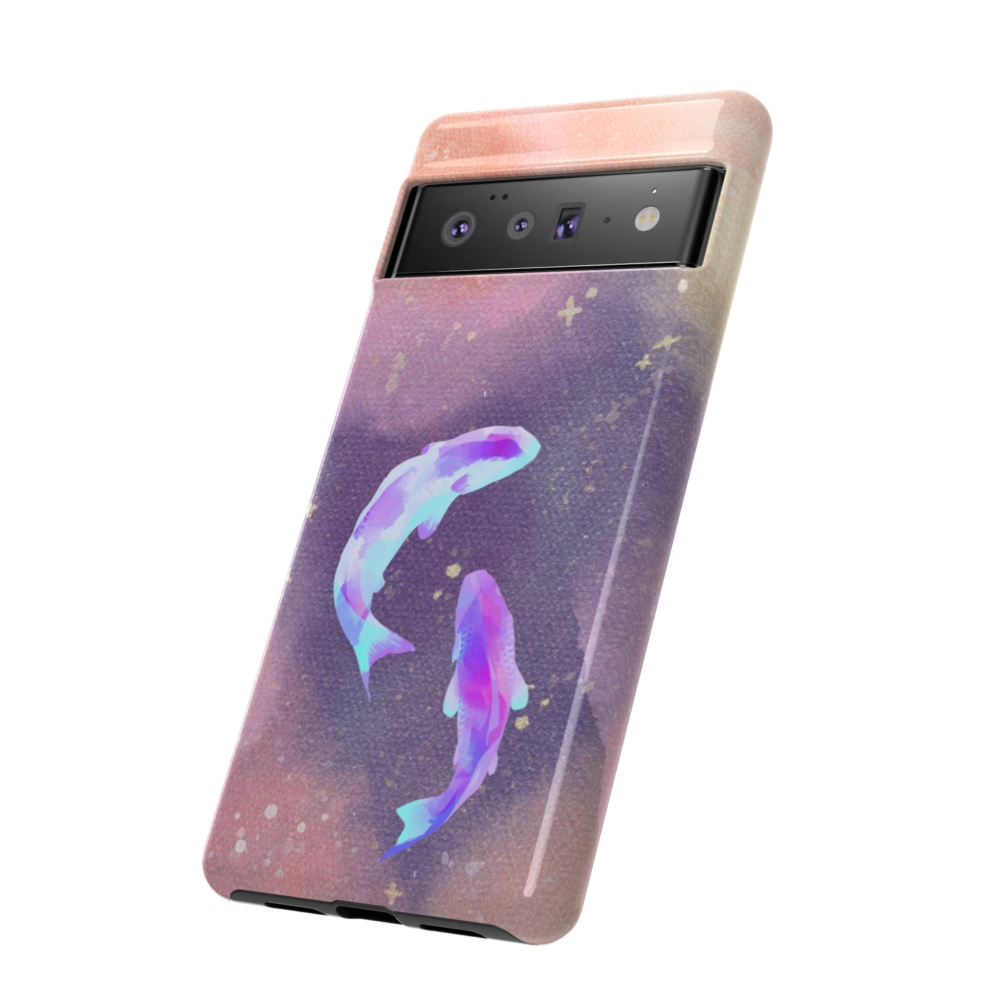 Cosmic Koi Phone Case | iPhone 15 Plus/ Pro, 14, 13, 12| Google Pixel 7, Pro, 5| Samsung Galaxy S23 All Major Phone Models