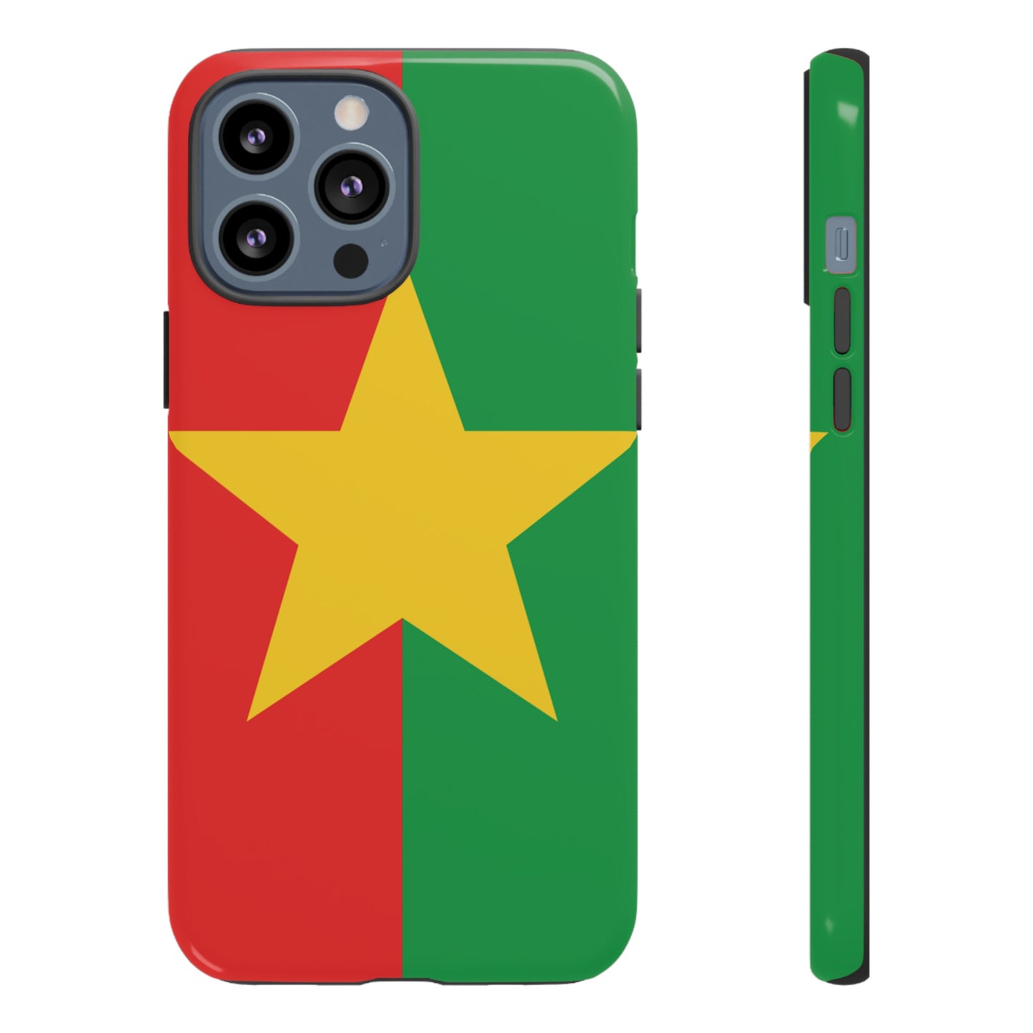 Burkina Faso Flag Phone Case | iPhone 15 Plus/ Pro, 14, 13, 12| Google Pixel 7, Pro, 5| Samsung Galaxy S23 All Major Phone Models