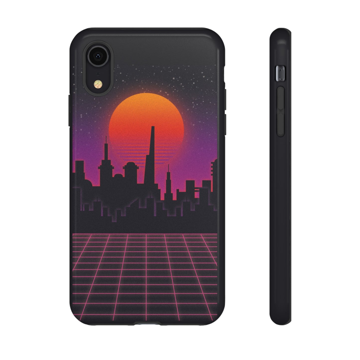 Retro City Phone Case | iPhone 15 Plus/ Pro, 14, 13, 12| Google Pixel 7, Pro, 5| Samsung Galaxy S23 All Major Phone Models