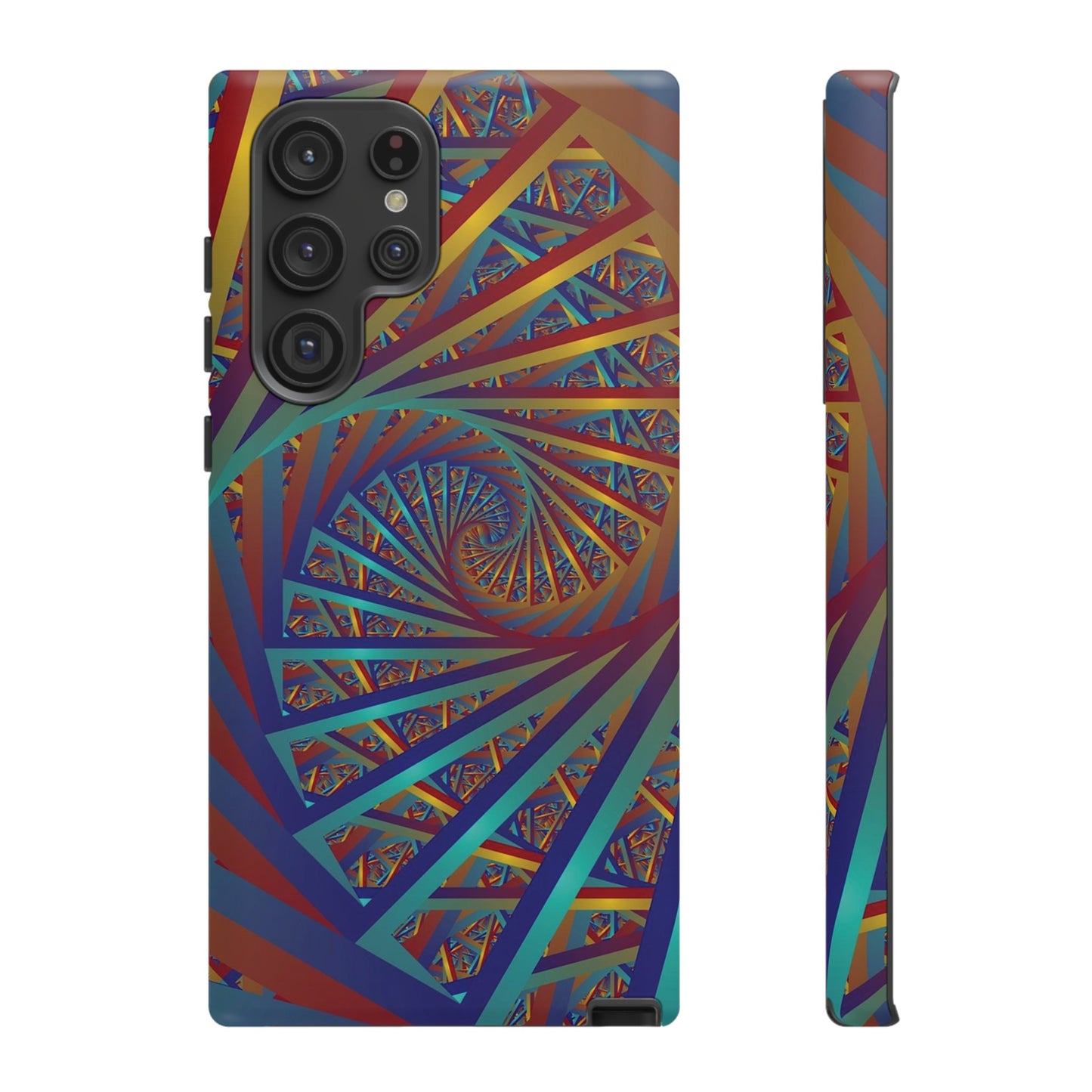 Colourful Spiral Wallpaper Phone Case | iPhone 15 Plus/ Pro, 14, 13, 12| Google Pixel 7, Pro, 5| Samsung Galaxy S23 All Major Phone Models