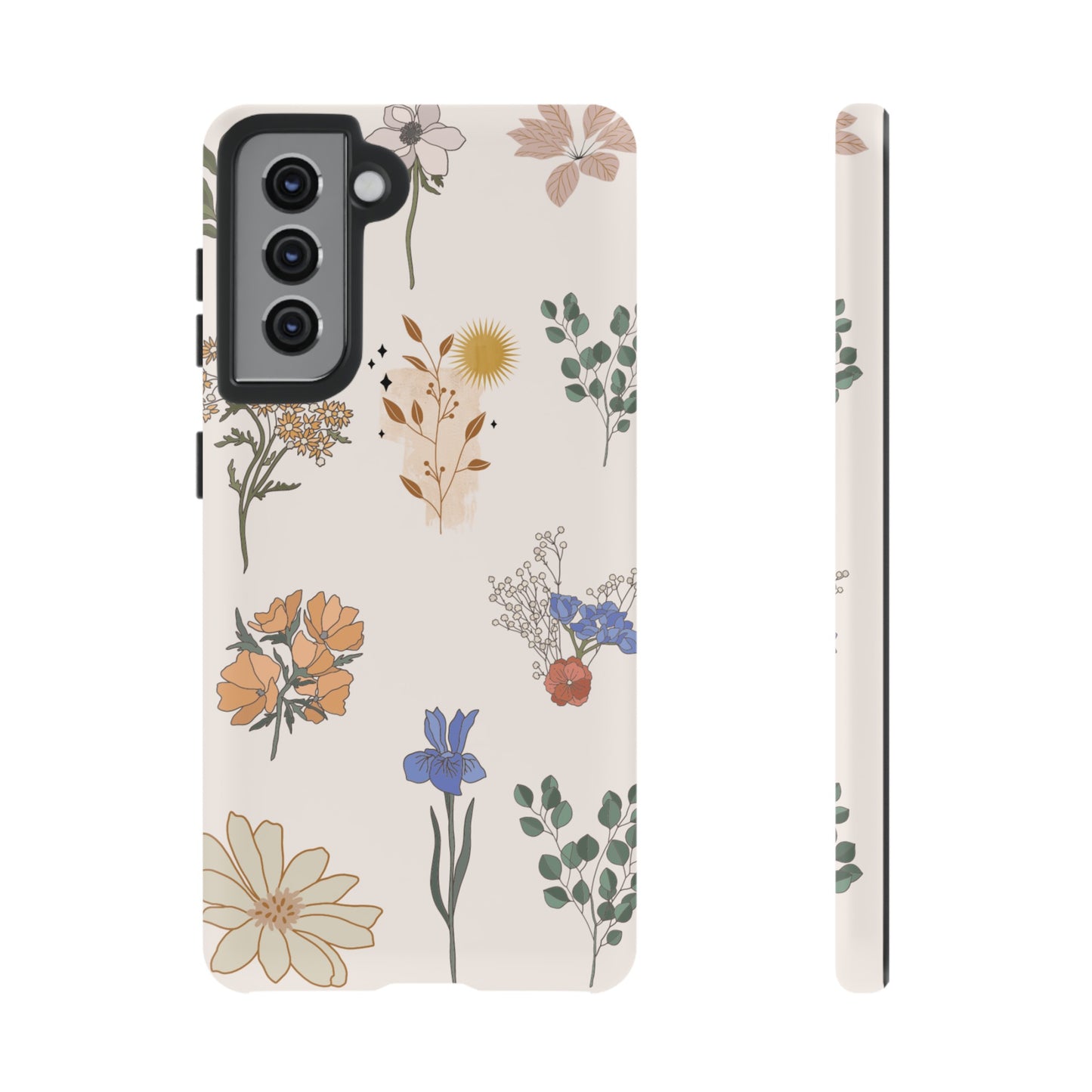 Floral Collage Phone Case | iPhone 15 Plus/ Pro, 14, 13, 12| Google Pixel 7, Pro, 5| Samsung Galaxy S23 All Major Phone Models