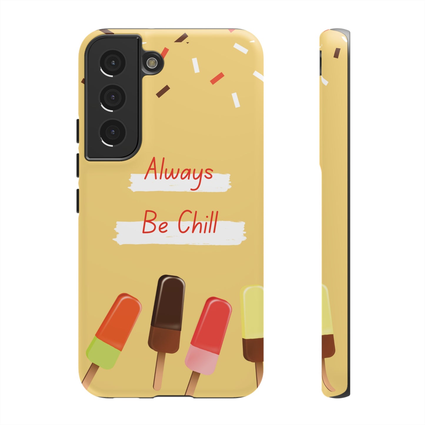 Always Be Chill Wallpaper Phone Case| iPhone 15 Plus/ Pro, 14, 13, 12| Google Pixel 7, Pro, 5| Samsung Galaxy S23 All Major Phone Models