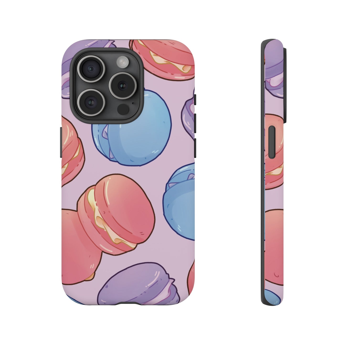 Macaron Wallpaper Phone Case | iPhone 15 Plus/ Pro, 14, 13, 12| Google Pixel 7, Pro, 5| Samsung Galaxy S23 All Major Phone Models