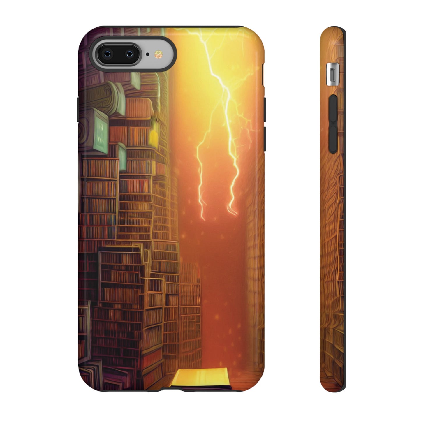 Lightning in the Library Wallpaper Phone Case | iPhone 15 Plus/ Pro, 14, 13, 12| Google Pixel 7, Pro, 5| Samsung Galaxy S23 All Major Phone Models