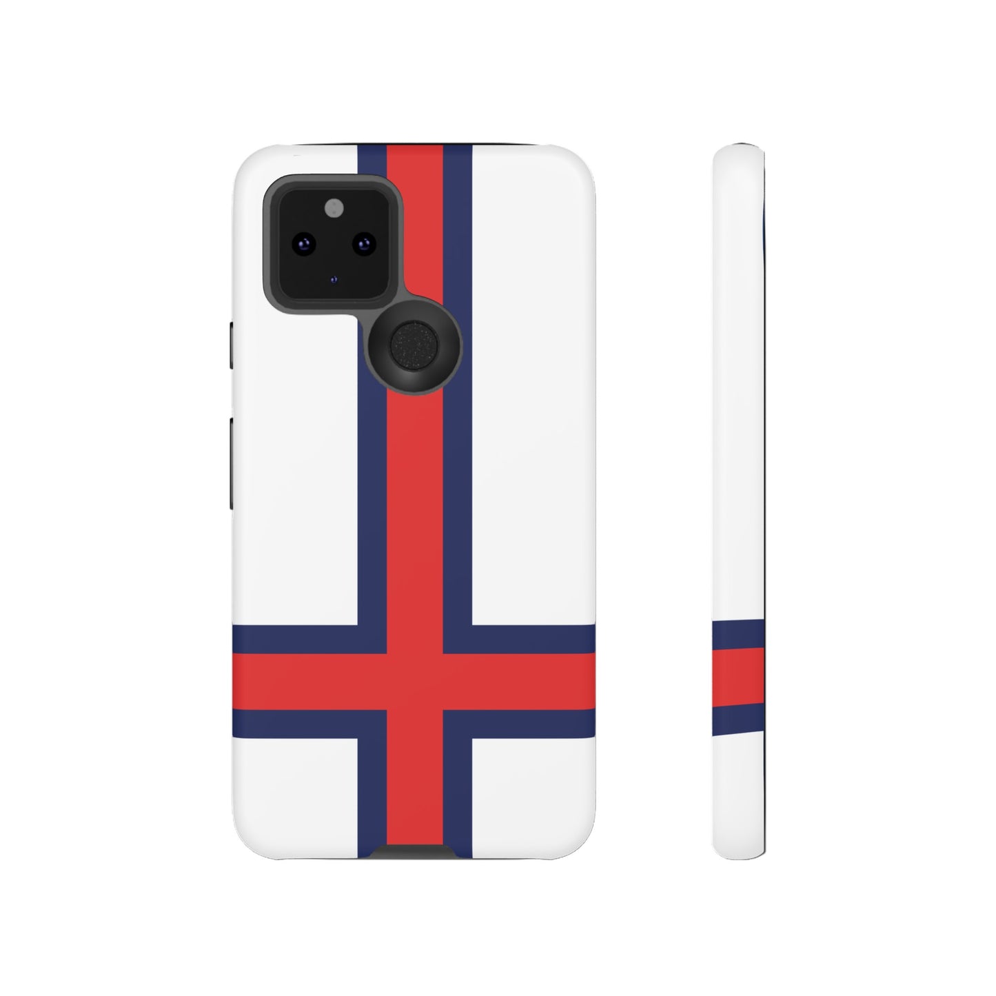 Faroe Island Denmark Flag Phone Case | iPhone 15 Plus/ Pro, 14, 13, 12| Google Pixel 7, Pro, 5| Samsung Galaxy S23 All Major Phone Models