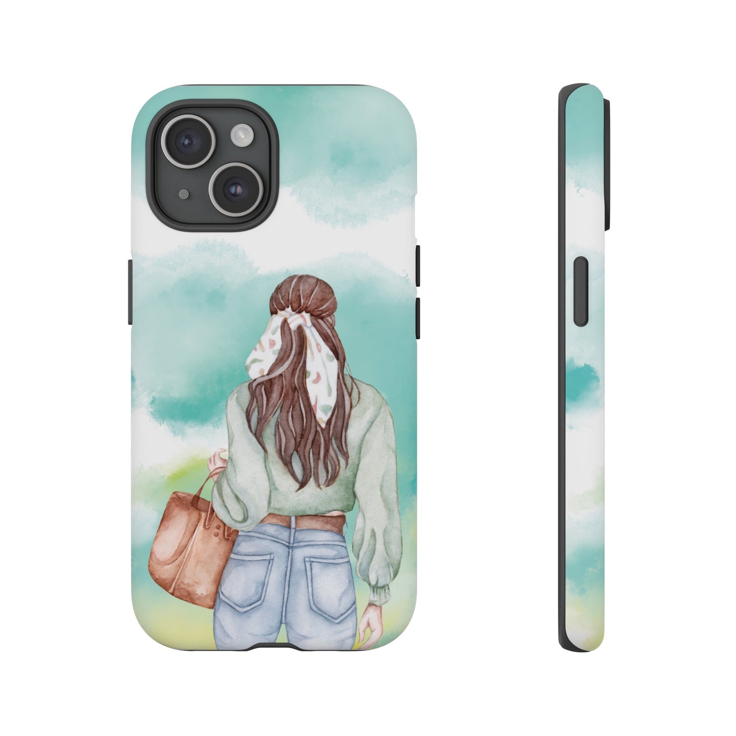 Girl Wallpaper Phone Case | iPhone 15 Plus/ Pro, 14, 13, 12| Google Pixel 7, Pro, 5| Samsung Galaxy S23 All Major Phone Models