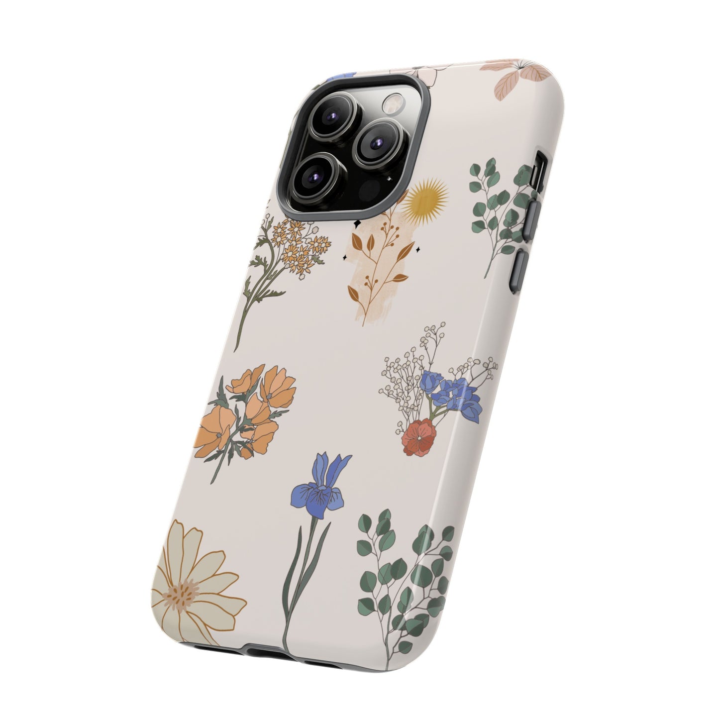 Floral Collage Phone Case | iPhone 15 Plus/ Pro, 14, 13, 12| Google Pixel 7, Pro, 5| Samsung Galaxy S23 All Major Phone Models