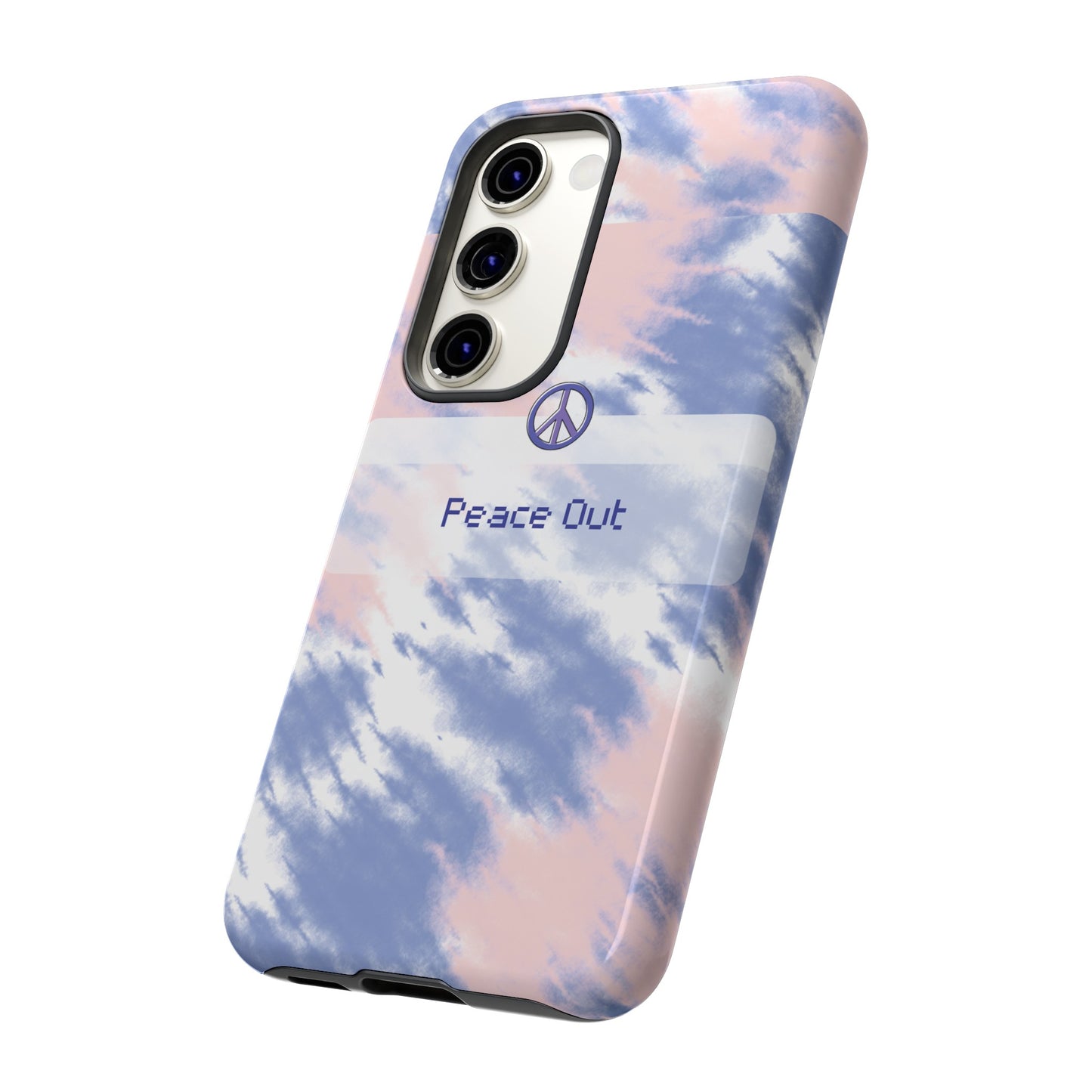 Peace Out Wallpaper Phone Case | iPhone 15 Plus/ Pro, 14, 13, 12| Google Pixel 7, Pro, 5| Samsung Galaxy S23 All Major Phone Models