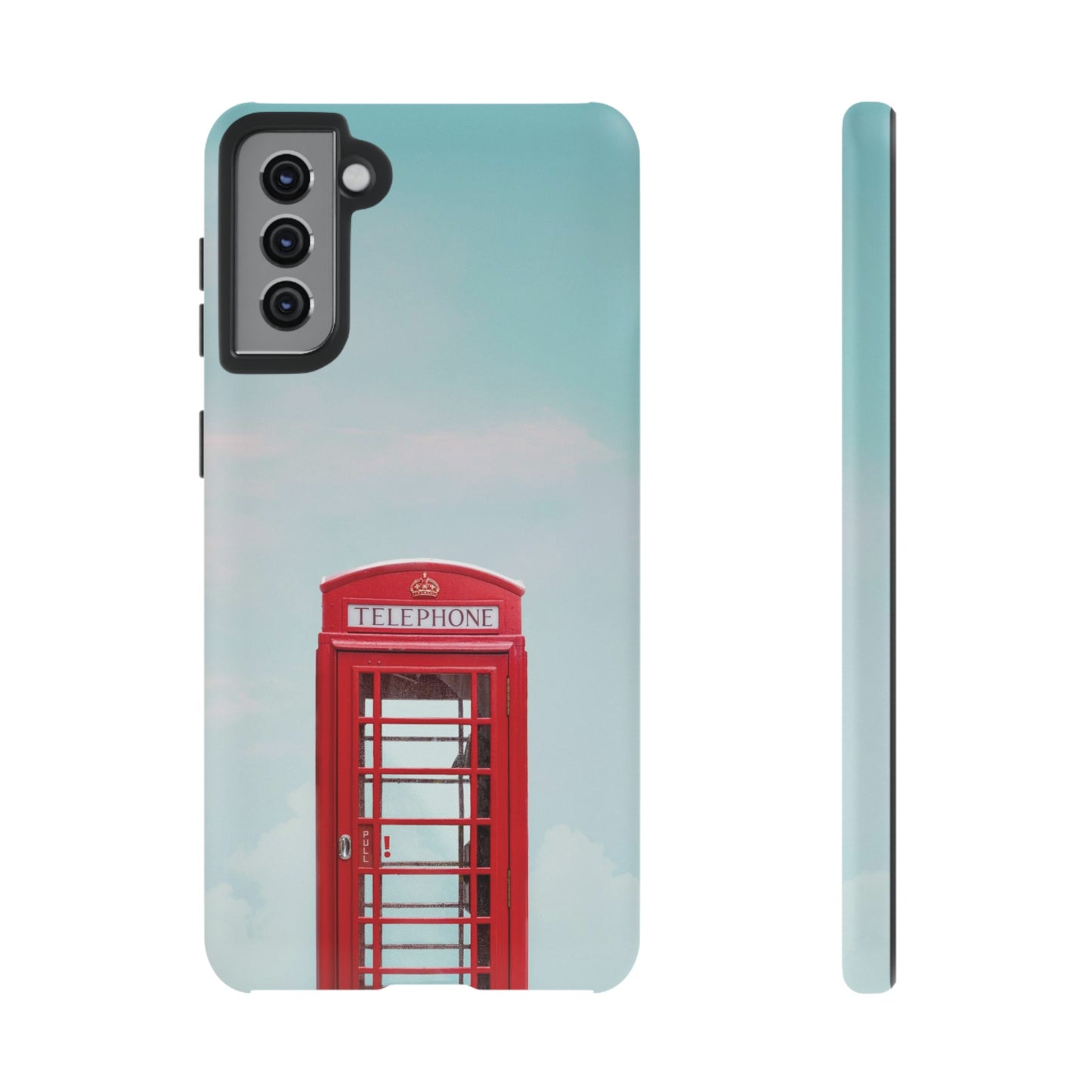 Telephone Booth Wallpaper Phone Case |iPhone 15 Plus/ Pro, 14, 13, 12|Google Pixel 7, Pro, 5| Samsung Galaxy S23 All Major Phone Models