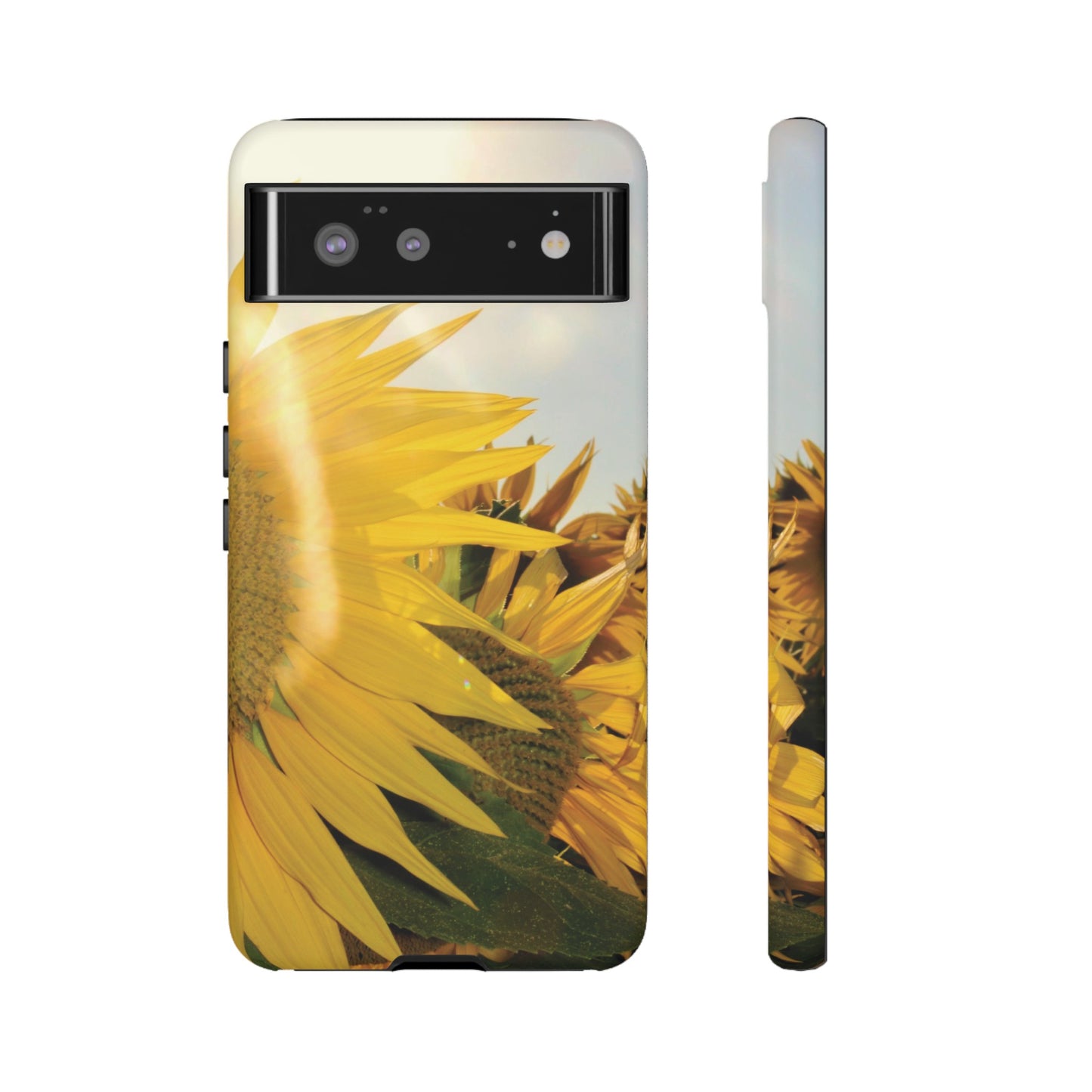 Bright Sunflower Wallpaper Phone Case | iPhone 15 Plus/ Pro, 14, 13, 12| Google Pixel 7, Pro, 5| Samsung Galaxy S23 All Major Phone Models