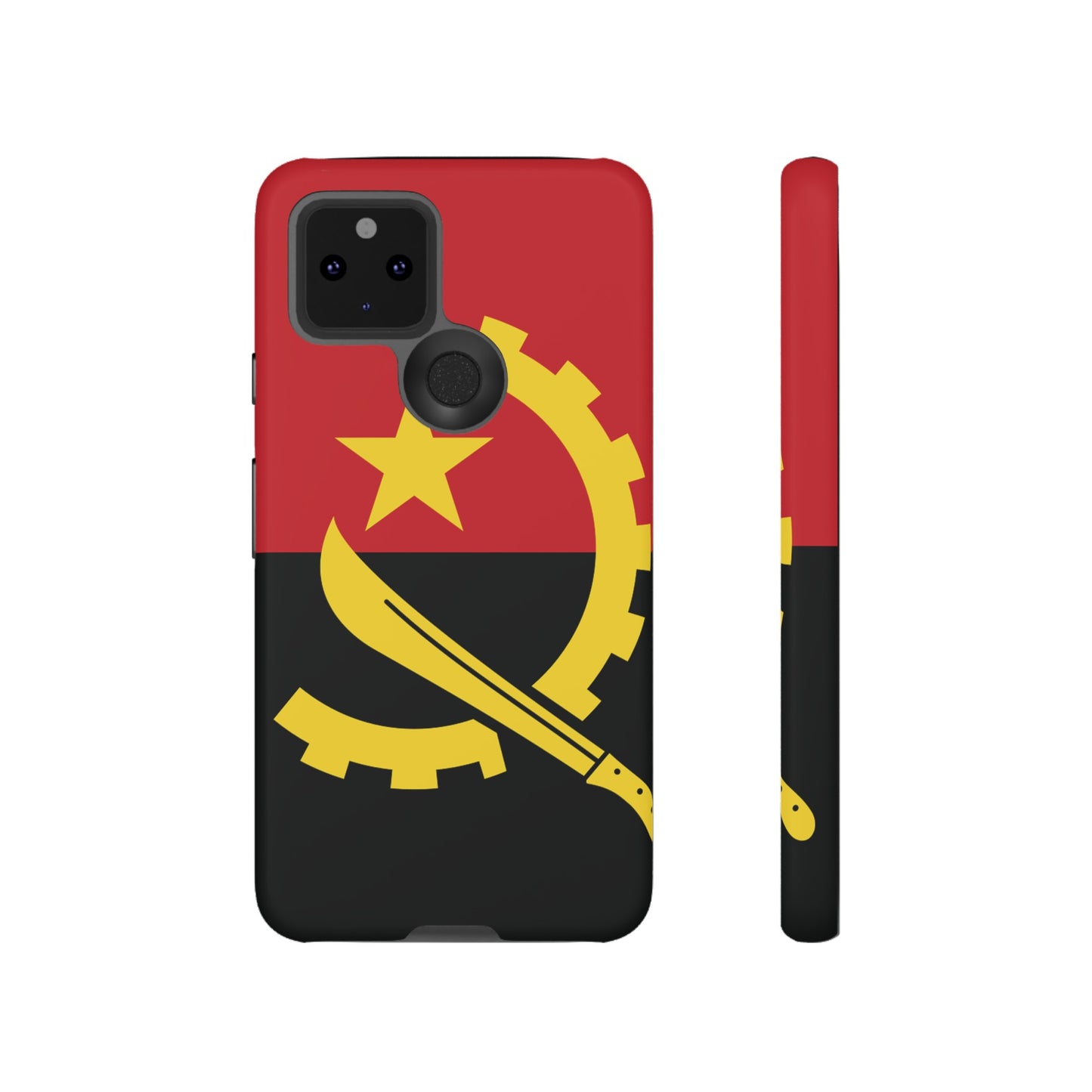 Angola Flag Phone Case | iPhone 15 Plus/ Pro, 14, 13, 12| Google Pixel 7, Pro, 5| Samsung Galaxy S23 All Major Phone Models