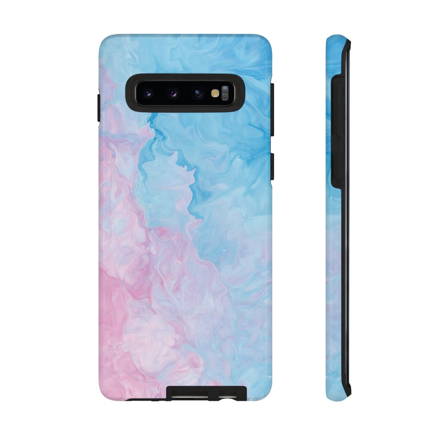 Splash of Blue & Pink Wallpaper Phone Case |iPhone 15 Plus/ Pro, 14, 13, 12|Google Pixel 7, Pro, 5|Samsung Galaxy S23 All Major Phone Models