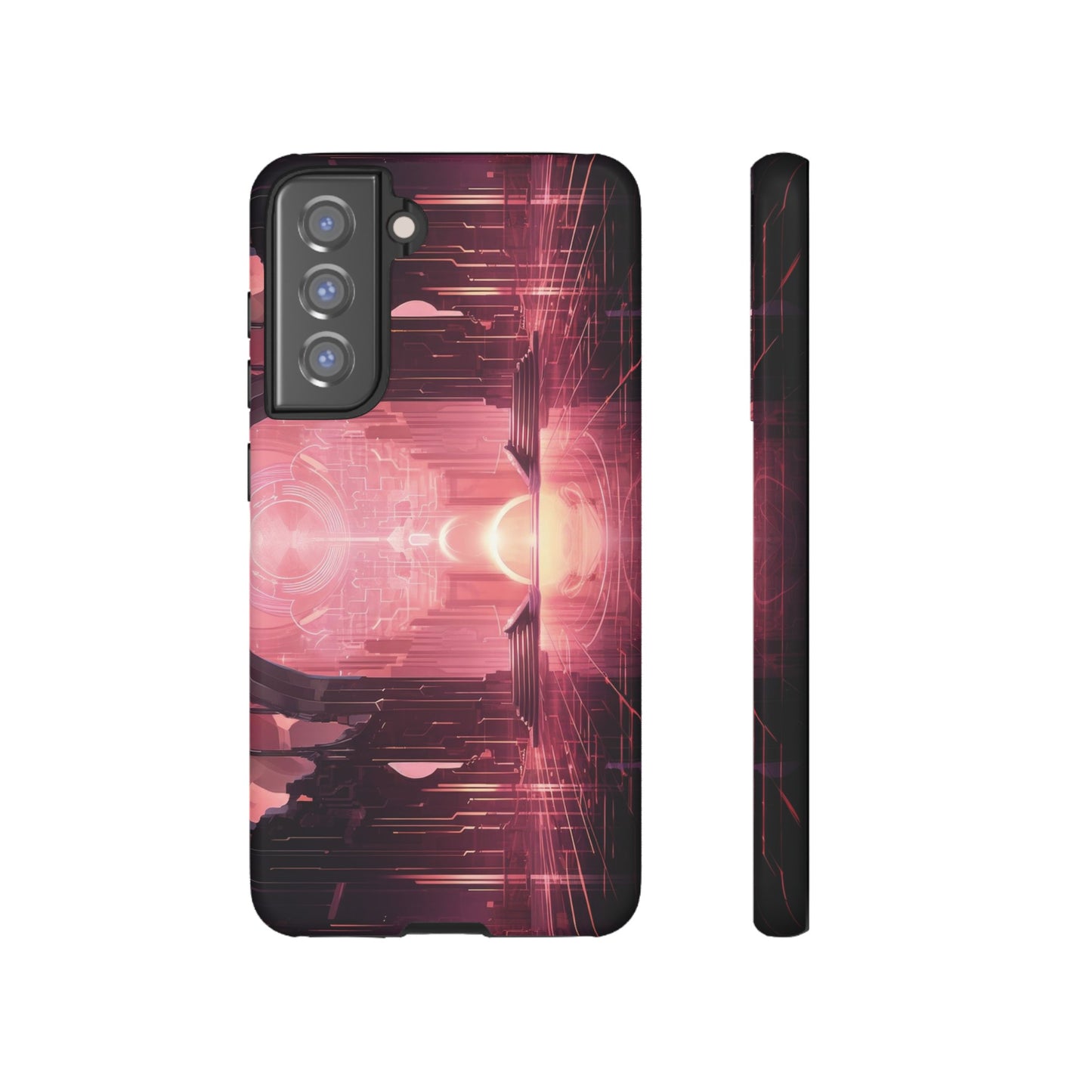 Sci-Fi Hall Wallpaper Phone Case | iPhone 15 Plus/ Pro, 14, 13, 12| Google Pixel 7, Pro, 5| Samsung Galaxy S23 All Major Phone Models