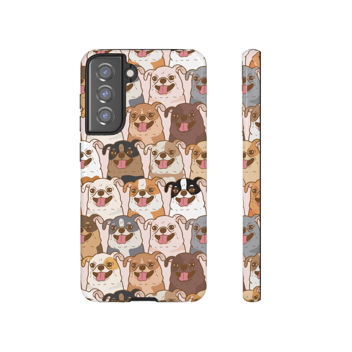 Dog Line Up Phone Case | iPhone 15 Plus/ Pro, 14, 13, 12| Google Pixel 7, Pro, 5| Samsung Galaxy S23 All Major Phone Models