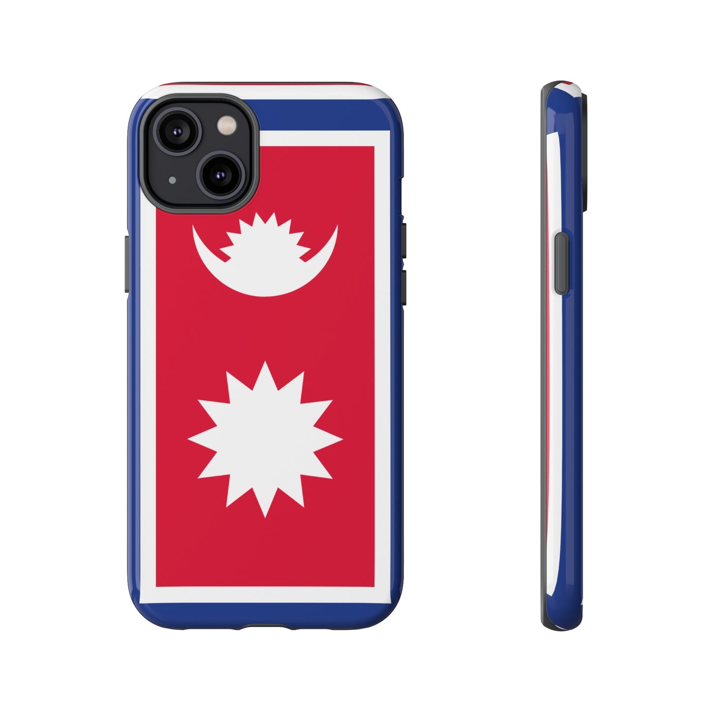 Nepal Flag Phone Case | iPhone 15 Plus/ Pro, 14, 13, 12| Google Pixel 7, Pro, 5| Samsung Galaxy S23 All Major Phone Models