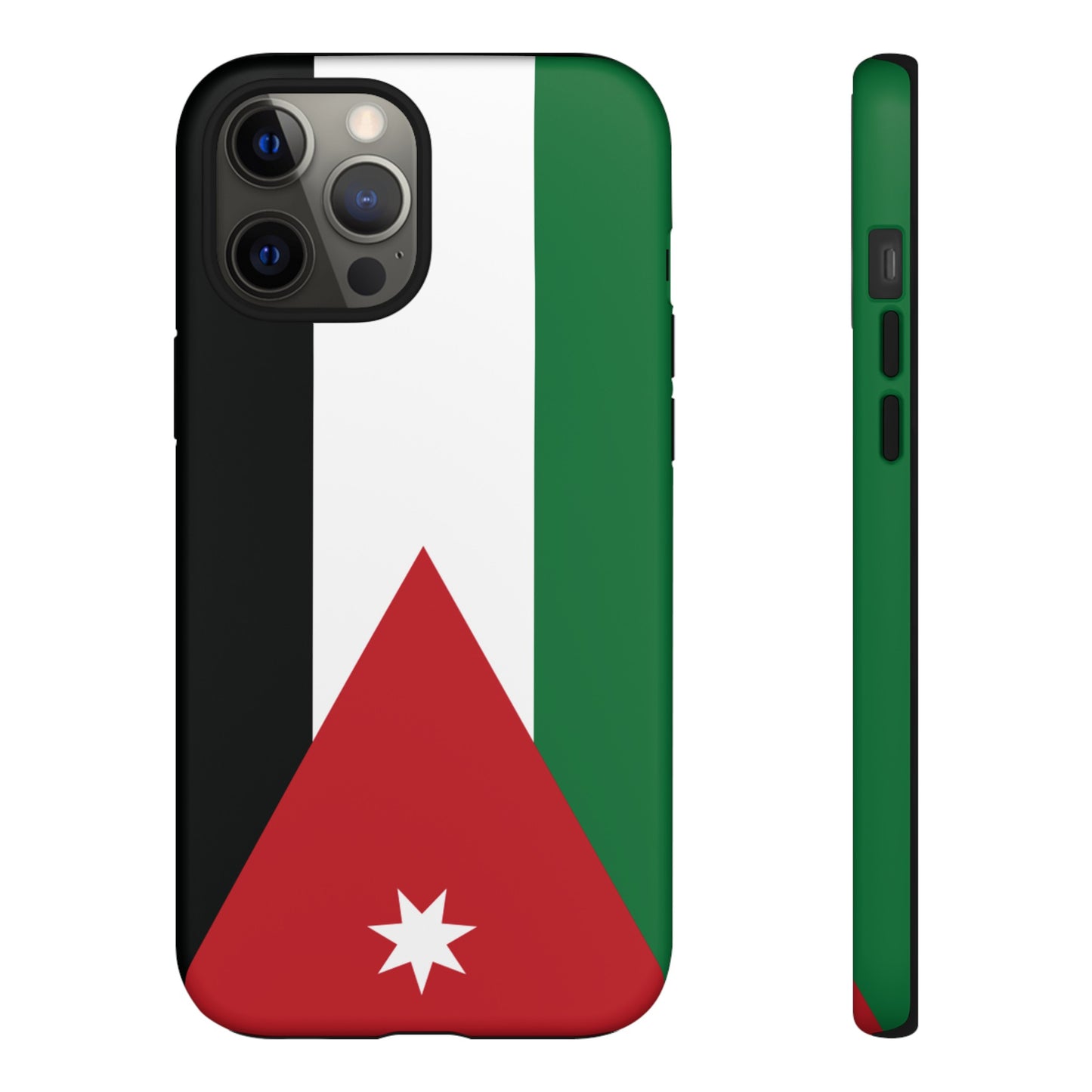 Jordan Flag Phone Case |iPhone 15 Plus/ Pro, 14, 13, 12|Google Pixel 7, Pro, 5| Samsung Galaxy S23 All Major Phone Models