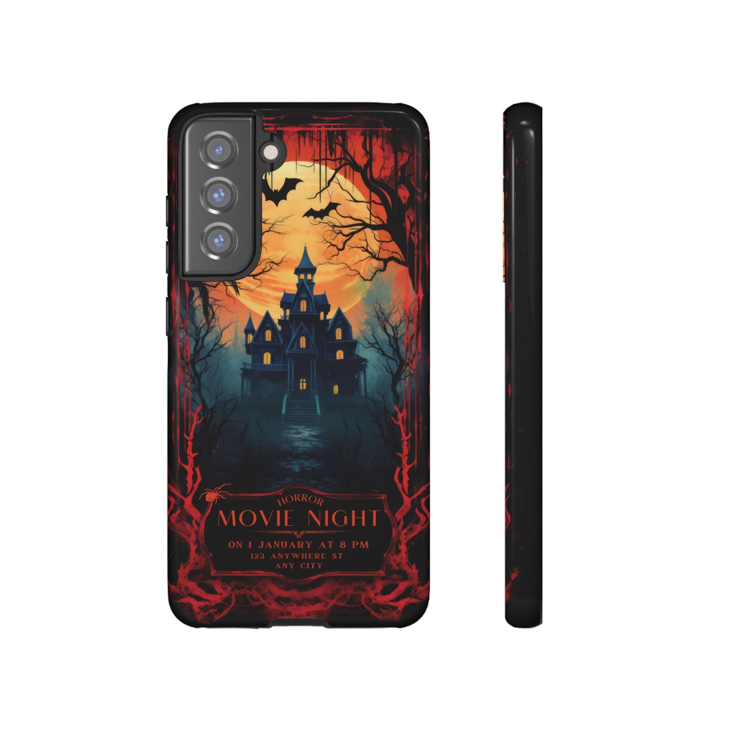 Horror Movie Night Phone Case | iPhone 15 Plus/ Pro, 14, 13, 12| Google Pixel 7, Pro, 5| Samsung Galaxy S23 All Major Phone Models