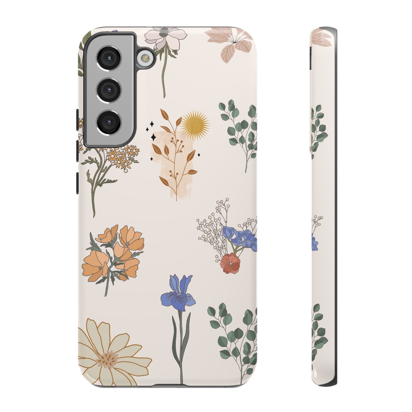 Floral Collage Phone Case | iPhone 15 Plus/ Pro, 14, 13, 12| Google Pixel 7, Pro, 5| Samsung Galaxy S23 All Major Phone Models