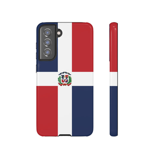 Dominican Republic Flag Phone Case | iPhone 15 Plus/ Pro, 14, 13, 12| Google Pixel 7, Pro, 5| Samsung Galaxy S23 All Major Phone Models