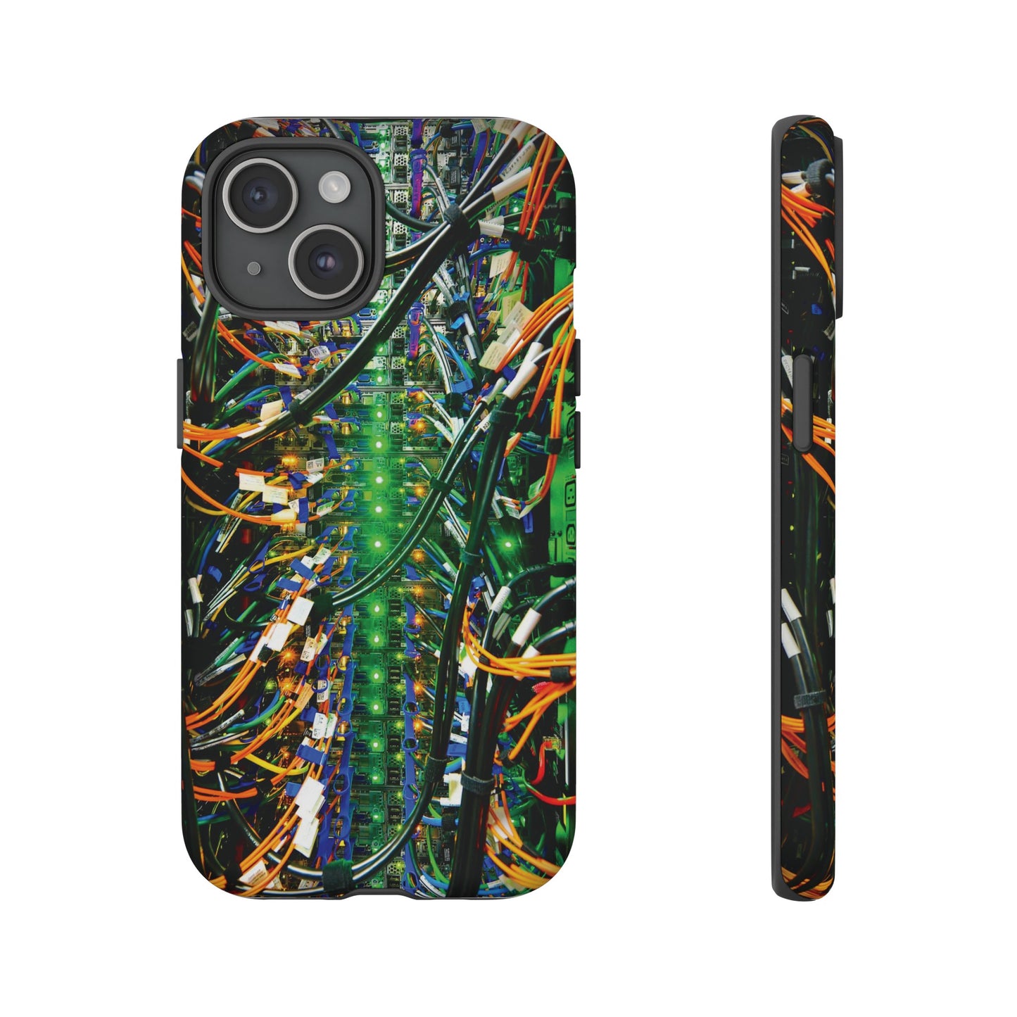 Green Computer Circuitboard Wallpaper Phone Case | iPhone 15 Plus/ Pro, 14, 13, 12| Google Pixel 7, Pro, 5| Samsung Galaxy S23 All Major Phone Models