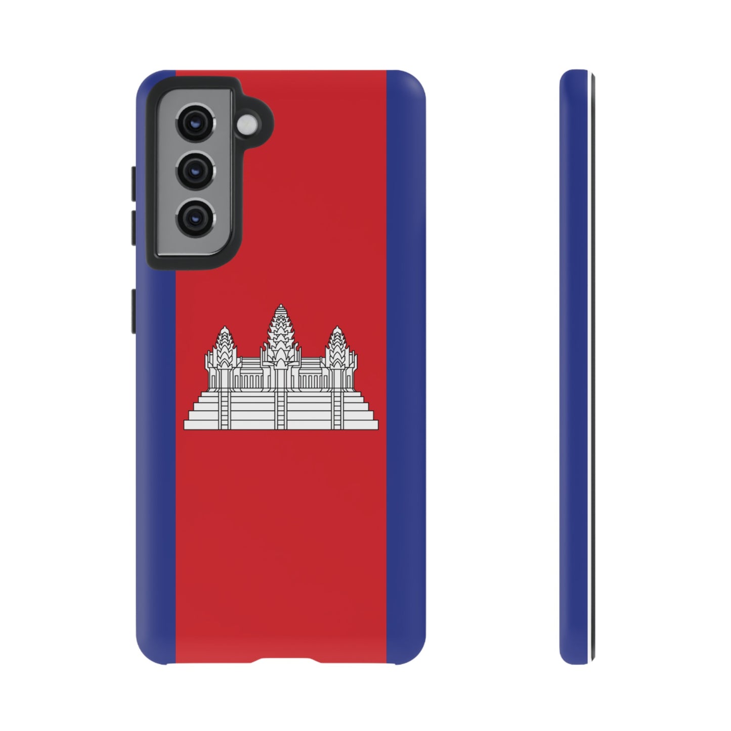 Cambodia Flag Phone Case | iPhone 15 Plus/ Pro, 14, 13, 12| Google Pixel 7, Pro, 5| Samsung Galaxy S23 All Major Phone Models