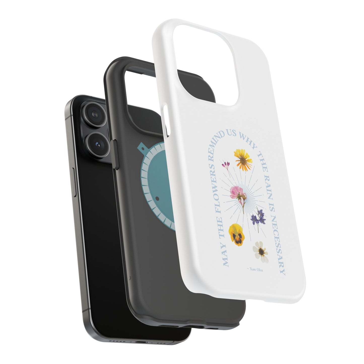 Flower Positive Phone Case | iPhone 15 Plus/ Pro, 14, 13, 12|