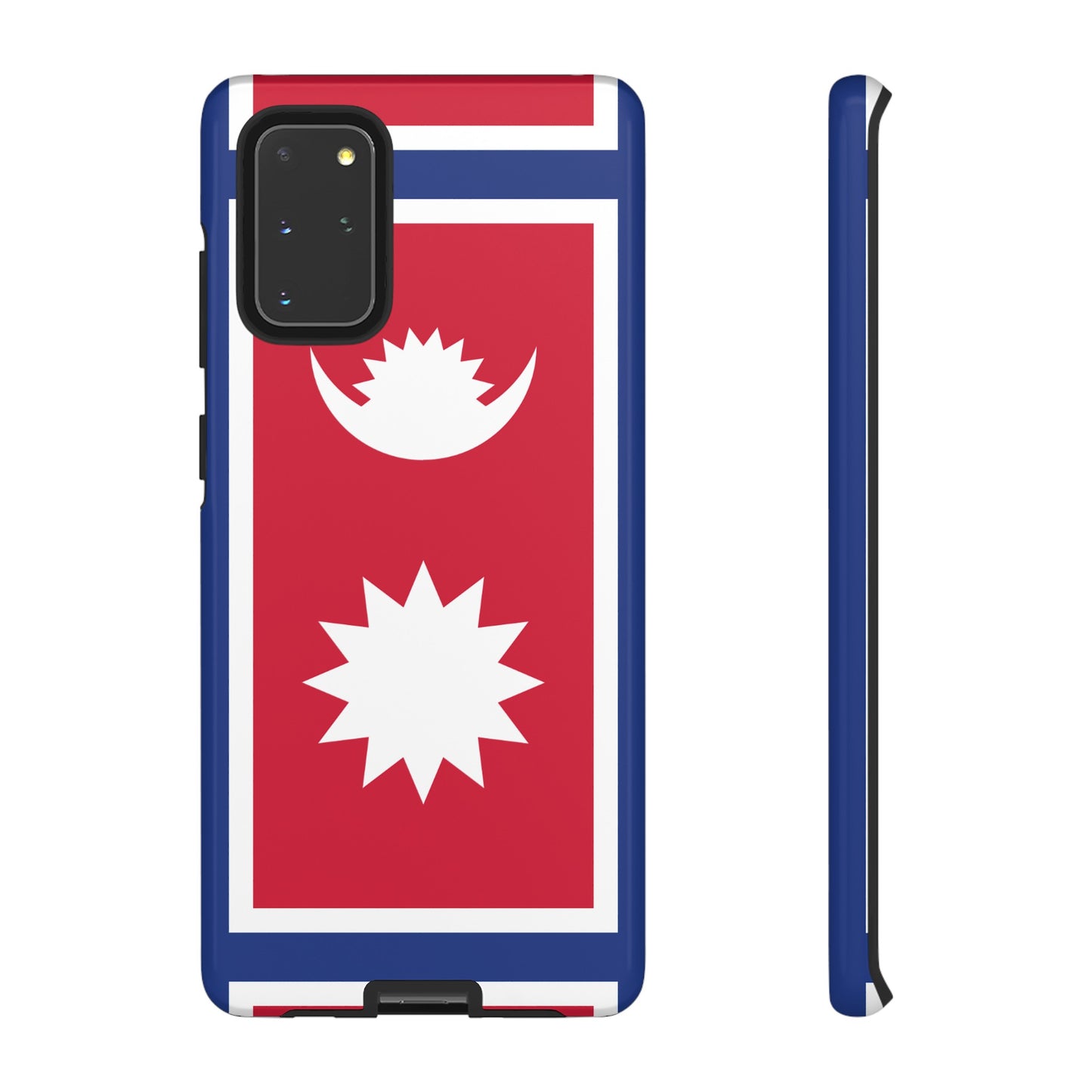 Nepal Flag Phone Case | iPhone 15 Plus/ Pro, 14, 13, 12| Google Pixel 7, Pro, 5| Samsung Galaxy S23 All Major Phone Models