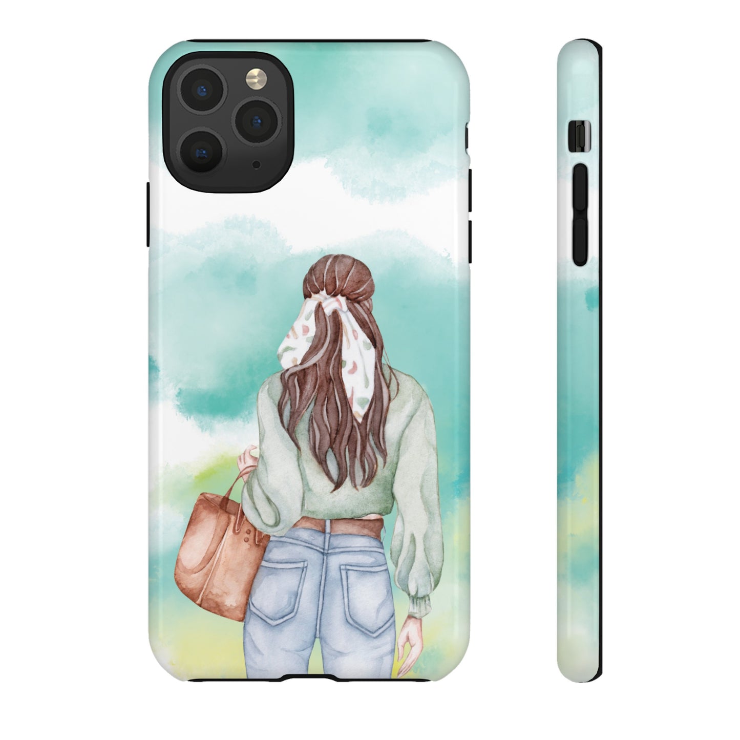 Girl Wallpaper Phone Case | iPhone 15 Plus/ Pro, 14, 13, 12| Google Pixel 7, Pro, 5| Samsung Galaxy S23 All Major Phone Models