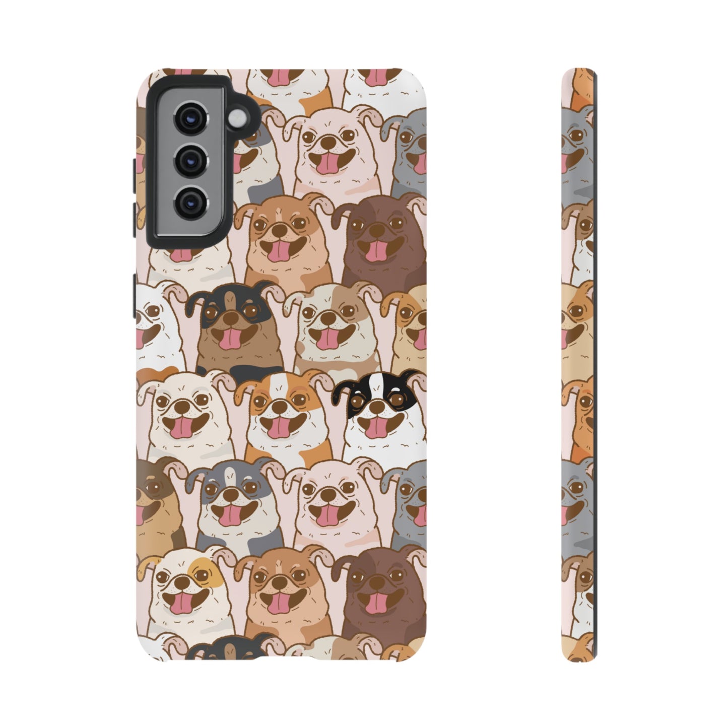 Dog Line Up Phone Case | iPhone 15 Plus/ Pro, 14, 13, 12| Google Pixel 7, Pro, 5| Samsung Galaxy S23 All Major Phone Models