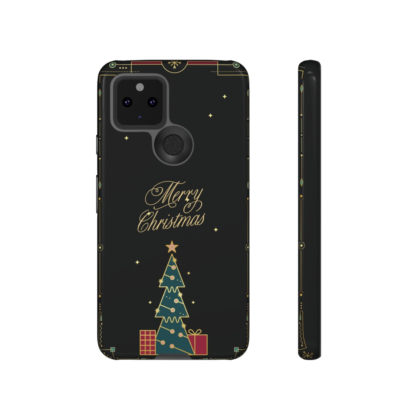 Christmas Tree Wallpaper Phone Case | iPhone 15 Plus/ Pro, 14, 13, 12| Google Pixel 7, Pro, 5| Samsung Galaxy S23 All Major Phone Models