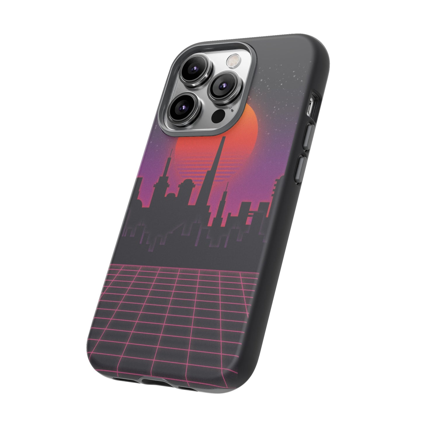 Retro City Phone Case | iPhone 15 Plus/ Pro, 14, 13, 12| Google Pixel 7, Pro, 5| Samsung Galaxy S23 All Major Phone Models