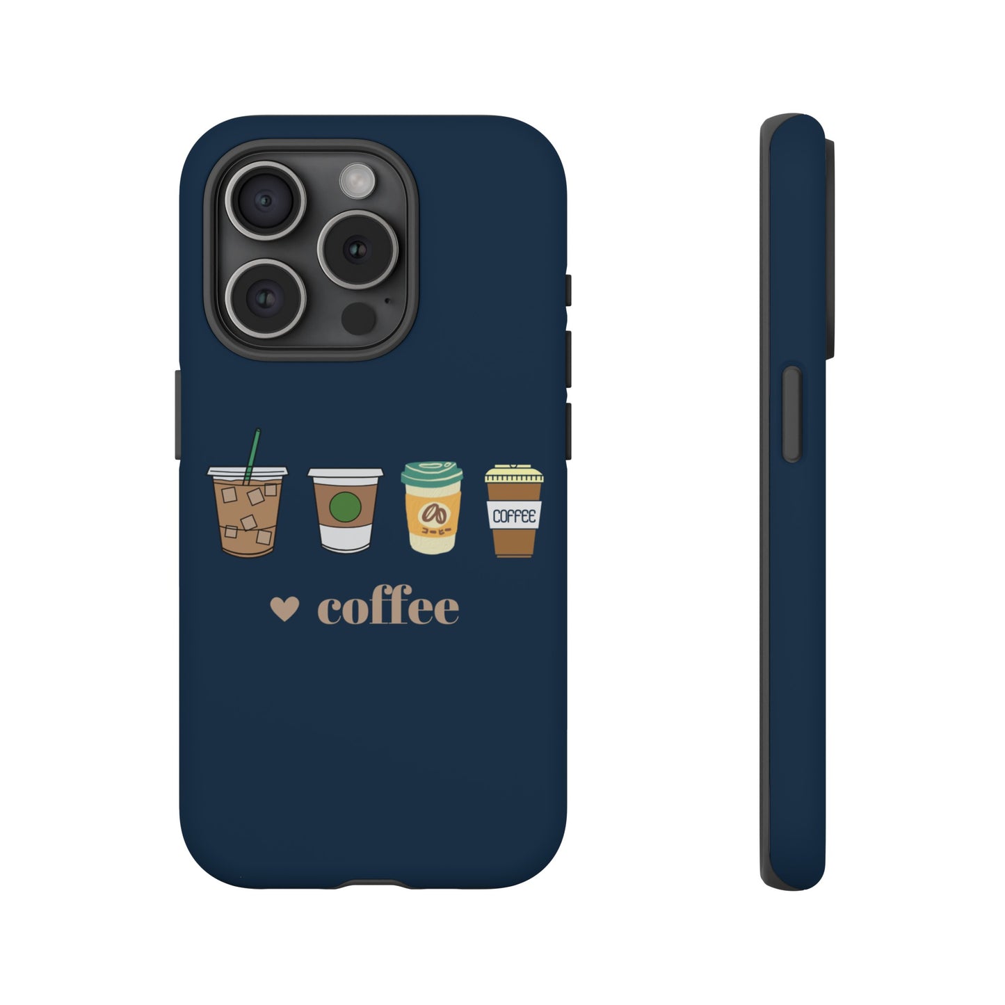 Coffee Wallpaper Phone Case | iPhone 15 Plus/ Pro, 14, 13, 12| Google Pixel 7, Pro, 5| Samsung Galaxy S23 All Major Phone Models