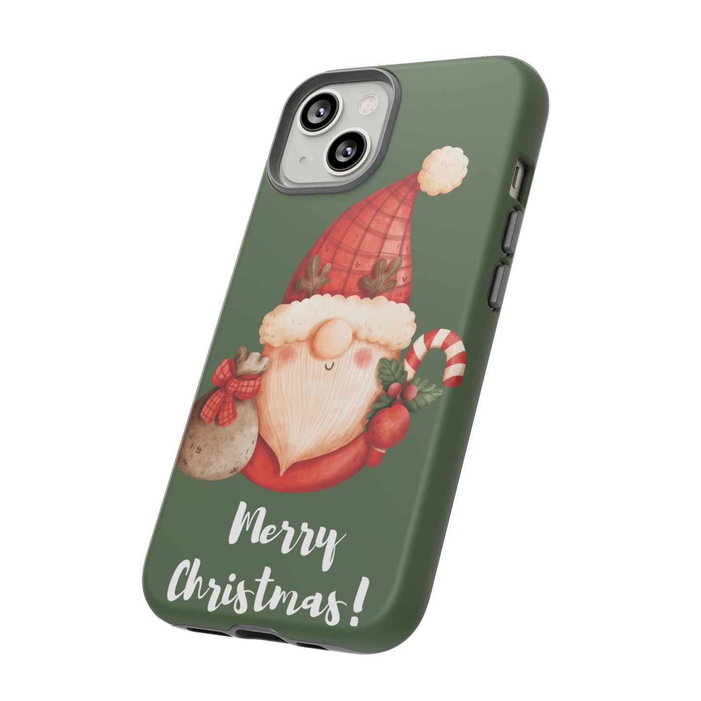 Cute Merry Christmas Wallpaper Phone Case | iPhone 15 Plus/ Pro, 14, 13, 12| Google Pixel 7, Pro, 5| Samsung Galaxy S23 All Major Phone Models