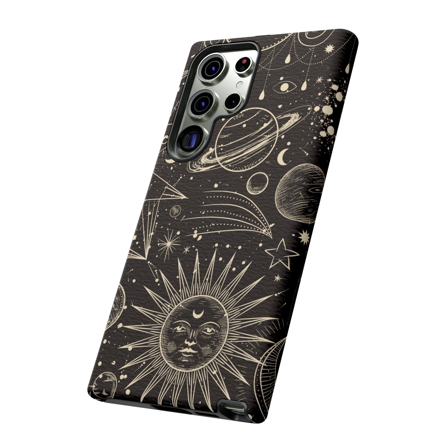 Golden Universe Wallpaper Phone Case | iPhone 15 Plus/ Pro, 14, 13, 12| Google Pixel 7, Pro, 5| Samsung Galaxy S23 All Major Phone Models