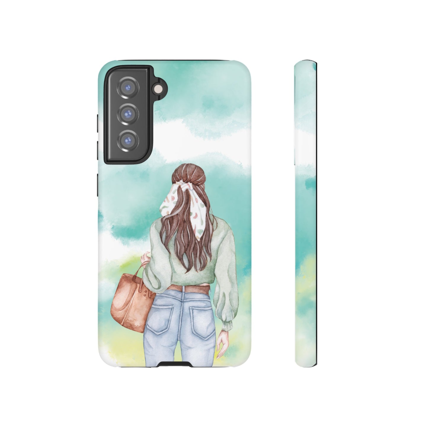 Girl Wallpaper Phone Case | iPhone 15 Plus/ Pro, 14, 13, 12| Google Pixel 7, Pro, 5| Samsung Galaxy S23 All Major Phone Models