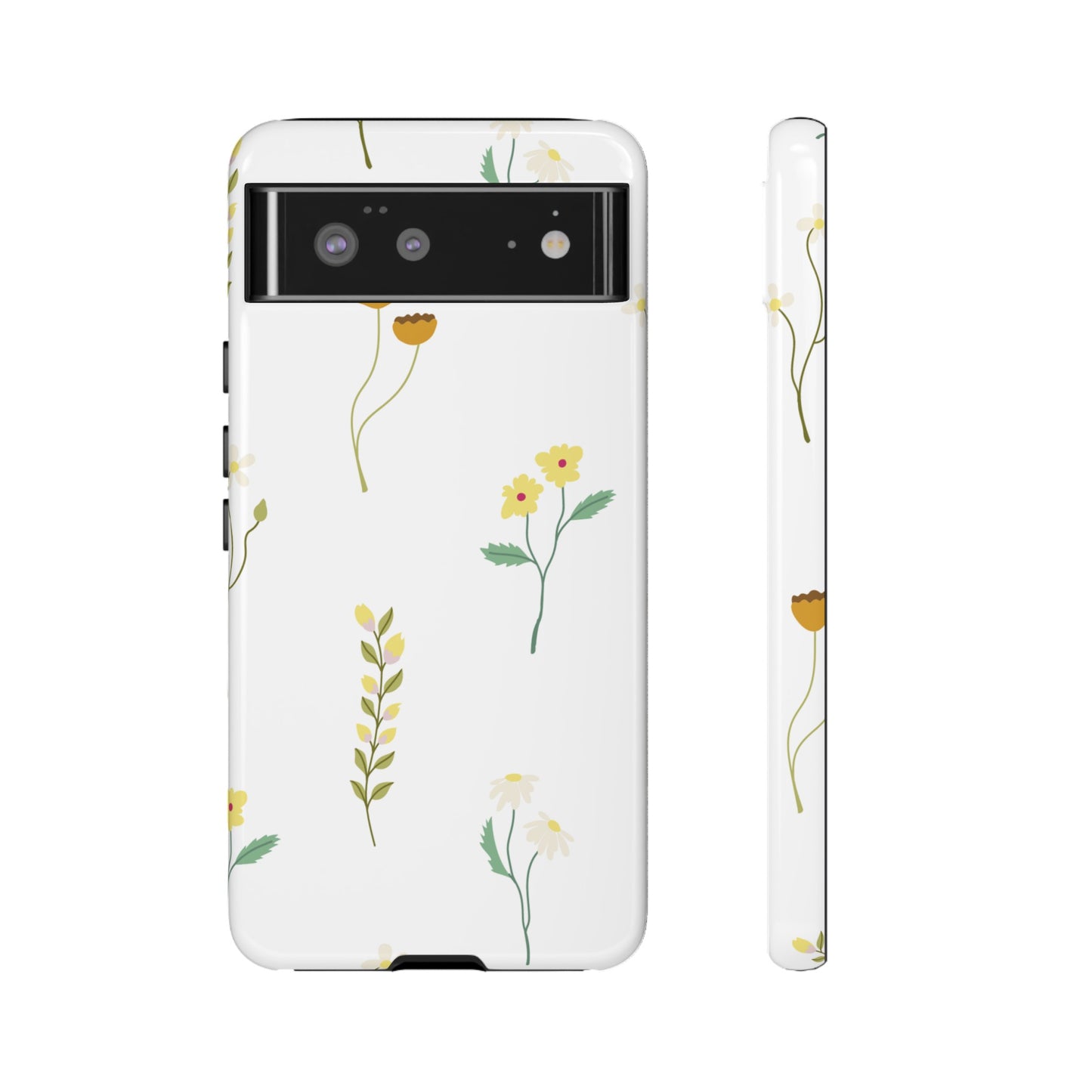 Delicate Floral Wallpaper Phone Case | iPhone 15 Plus/ Pro, 14, 13, 12| Google Pixel 7, Pro, 5| Samsung Galaxy S23 All Major Phone Models