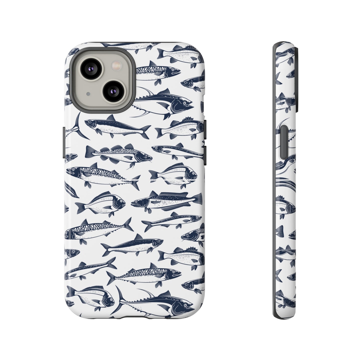 Fish Wallpaper Phone Case | iPhone 15 Plus/ Pro, 14, 13, 12| Google Pixel 7, Pro, 5| Samsung Galaxy S23 All Major Phone Models