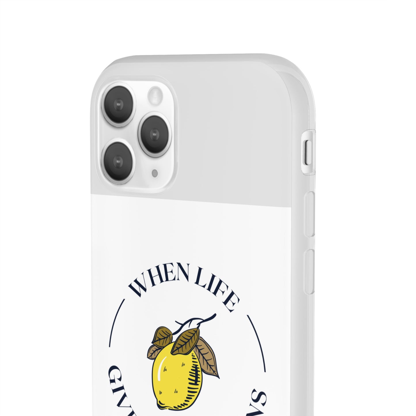 When Life Gives You Lemons Phone Case | iPhone 15 Plus/ Pro, 14, 13, 12| Samsung Galaxy S23 Models