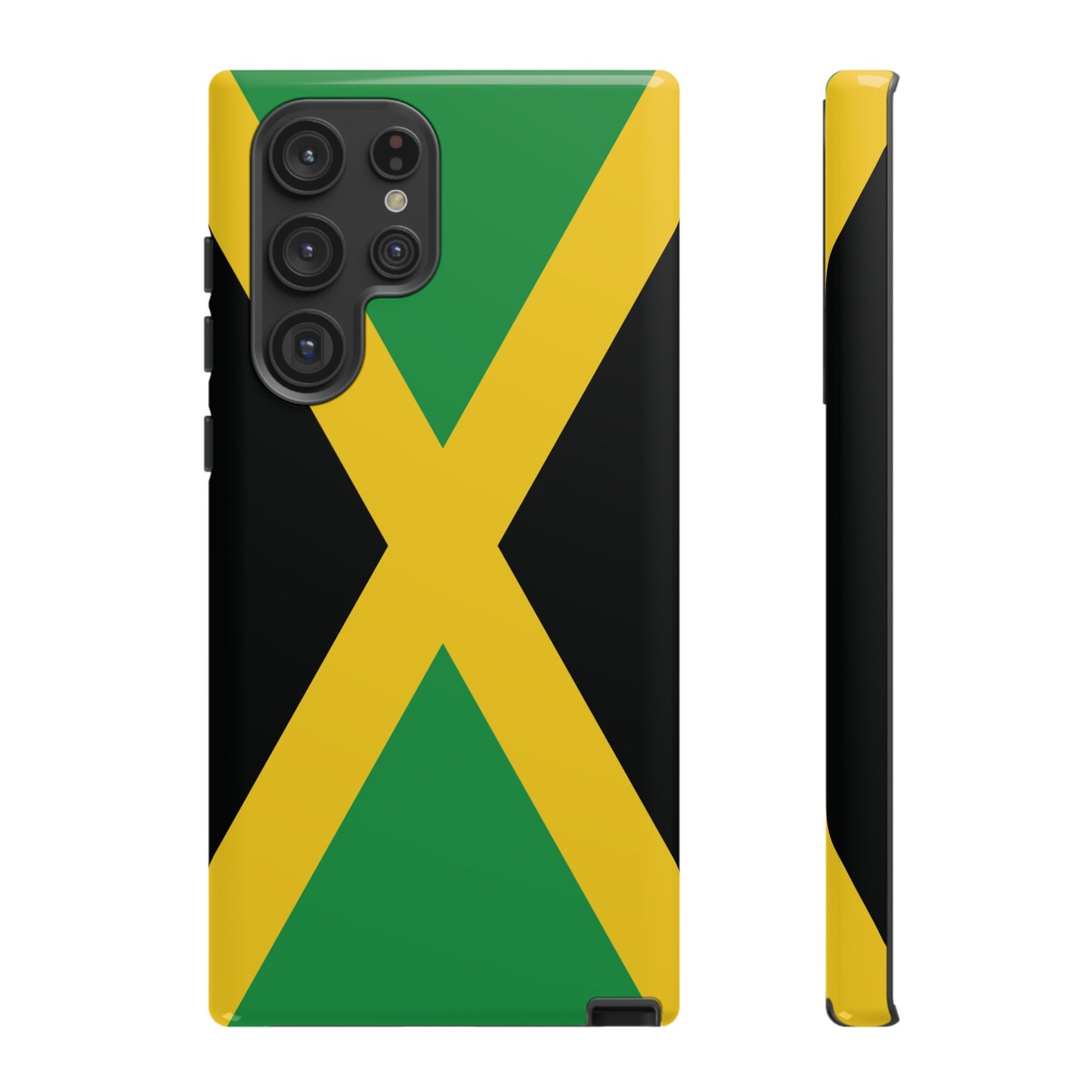 Jamaica Flag Phone Case | iPhone 15 Plus/ Pro, 14, 13, 12| Google Pixel 7, Pro, 5| Samsung Galaxy S23 All Major Phone Models