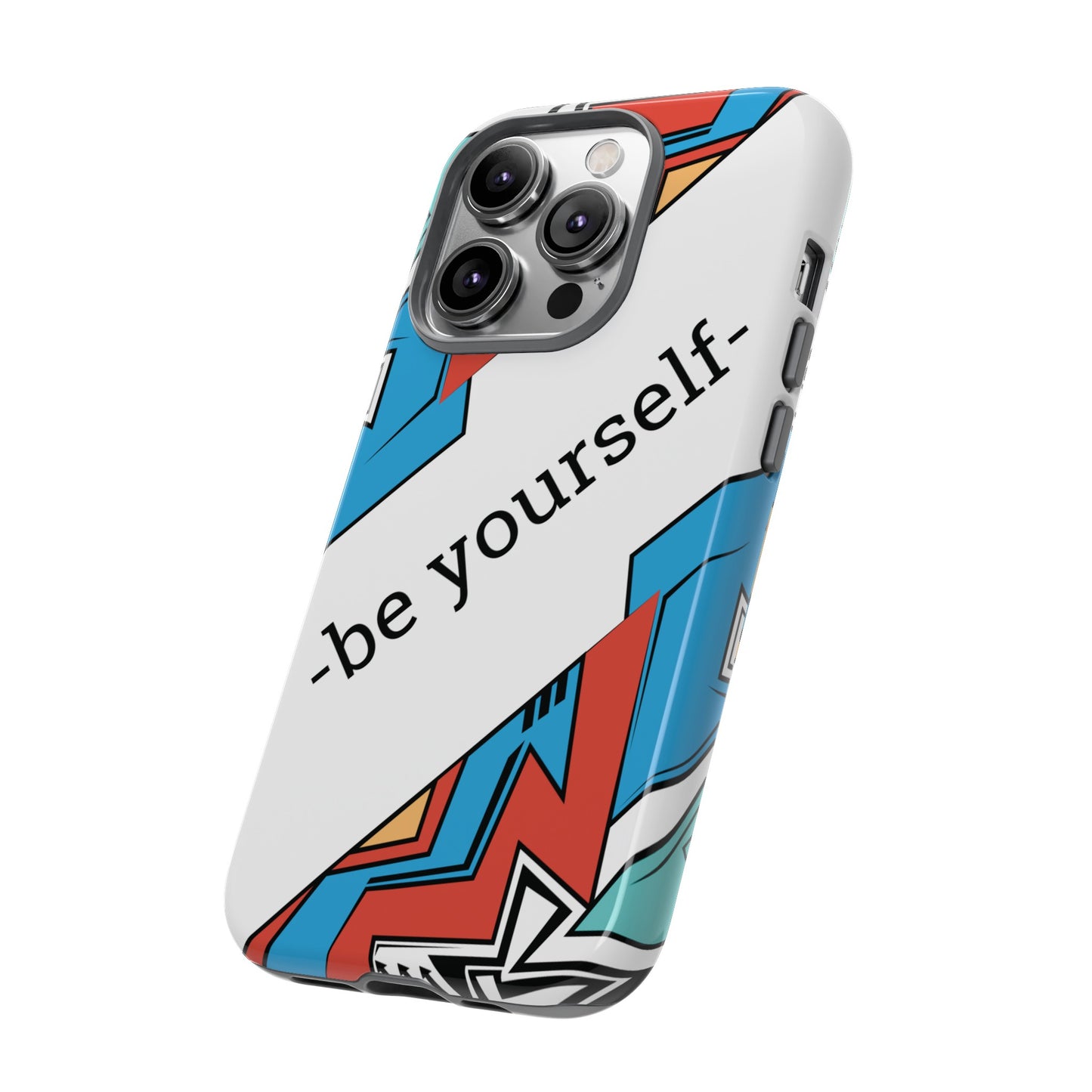 Be Yourself Wallpaper Phone Case | iPhone 15 Plus/ Pro, 14, 13, 12| Google Pixel 7, Pro, 5| Samsung Galaxy S23 All Major Phone Models