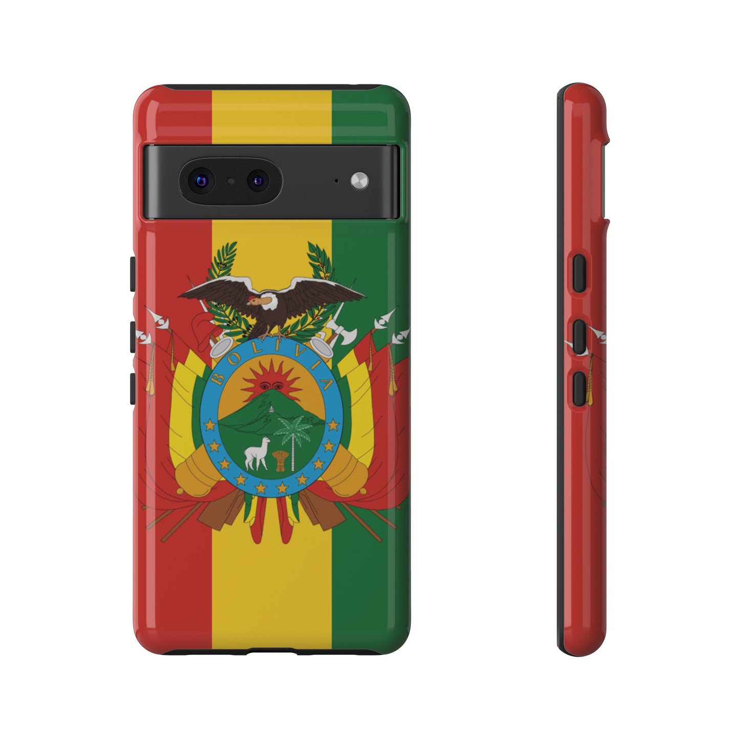 Bolivia Flag Phone Case | iPhone 15 Plus/ Pro, 14, 13, 12| Google Pixel 7, Pro, 5| Samsung Galaxy S23 All Major Phone Models