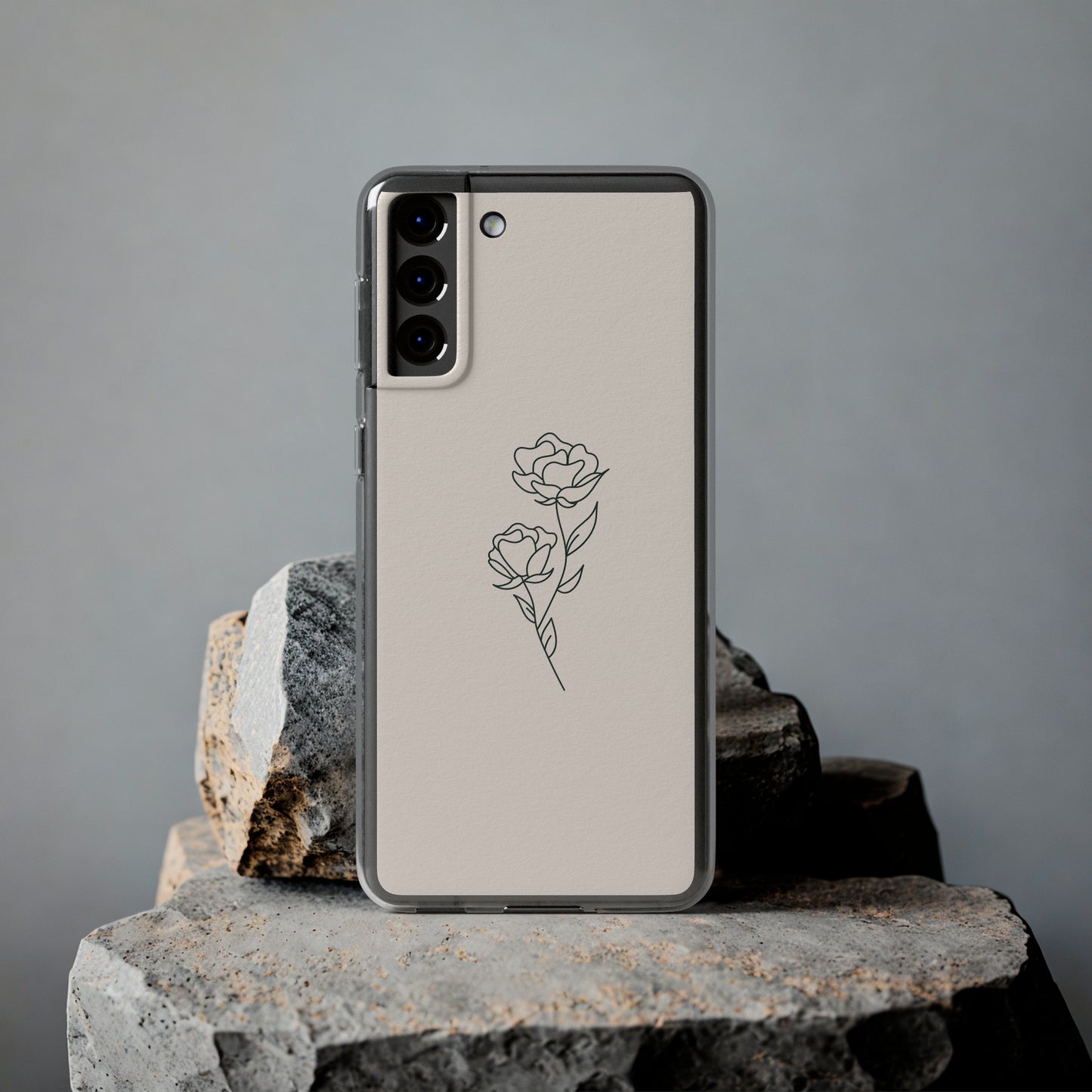 Simple Rose Phone Case | iPhone 15 Plus/ Pro, 14, 13, 12| Google Pixel 7, Pro, 5| Samsung Galaxy S23 All Major Phone Models